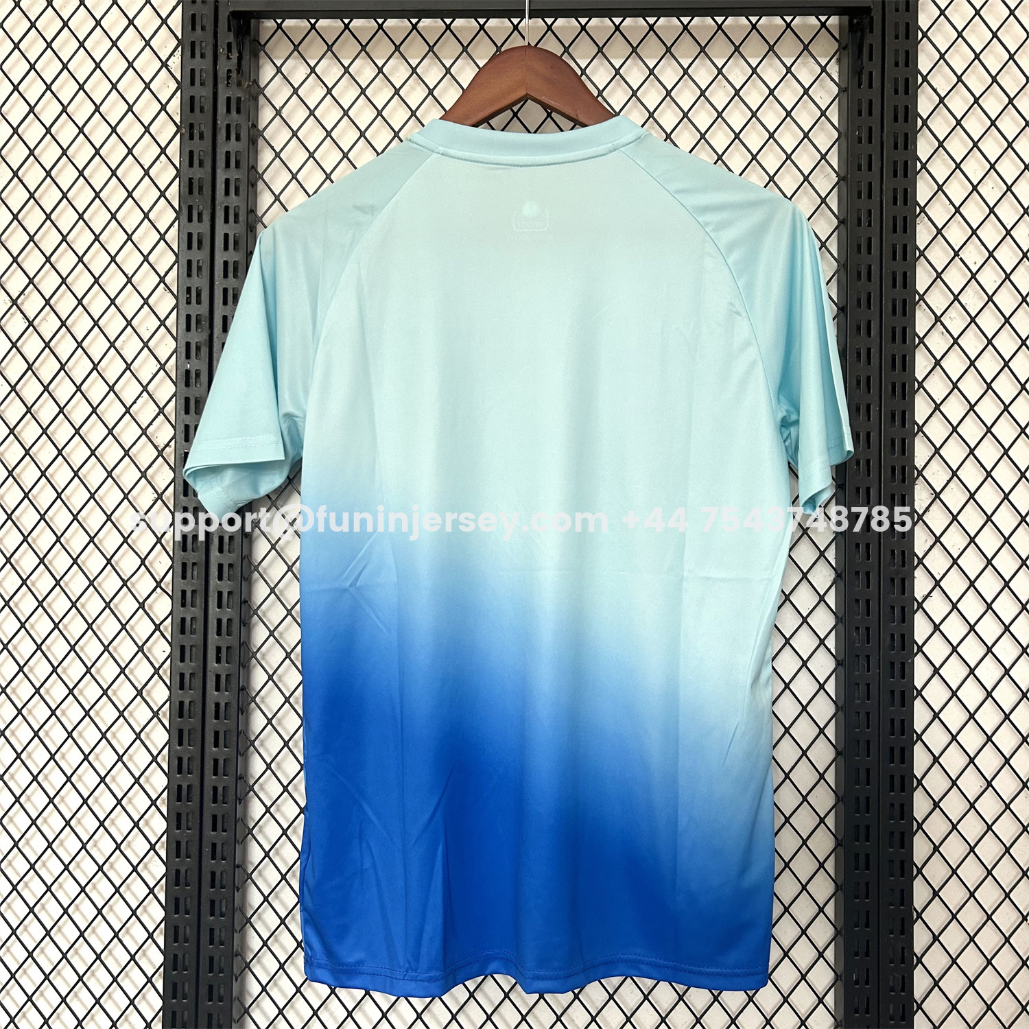 Funinjersey-Algeria 25-26 Blue Green Gradient Auspicious Cloud Pattern Special Jersey - Fans Version