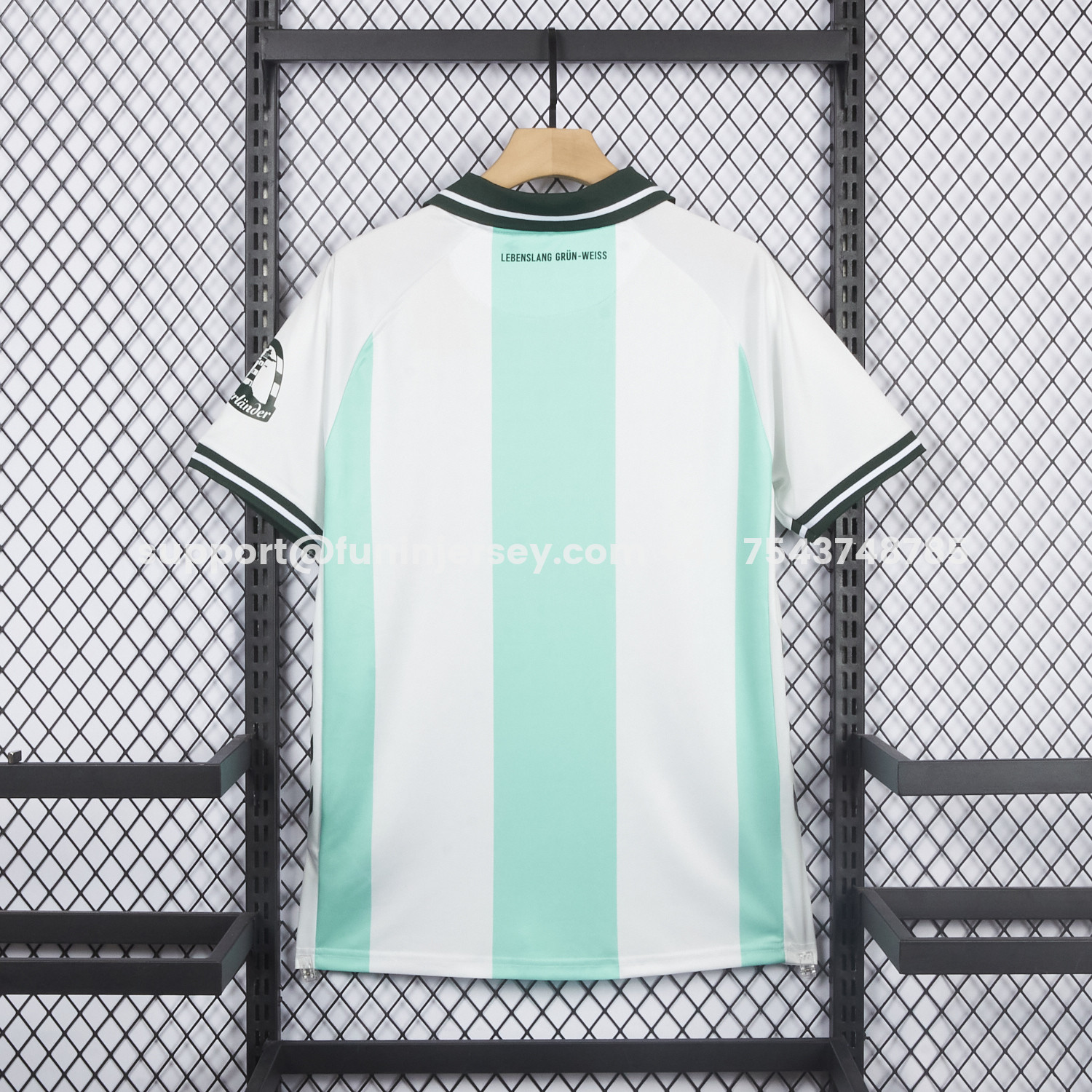 Funinjersey-Werder Bremen 25-26 Green And White Special Jersey - Fans Version