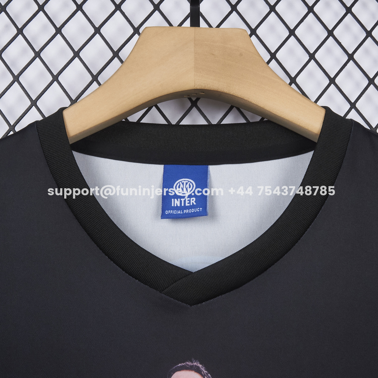Funinjersey-Inter Milan 2026 Serie A Champions Commemorative Black T-Shirt