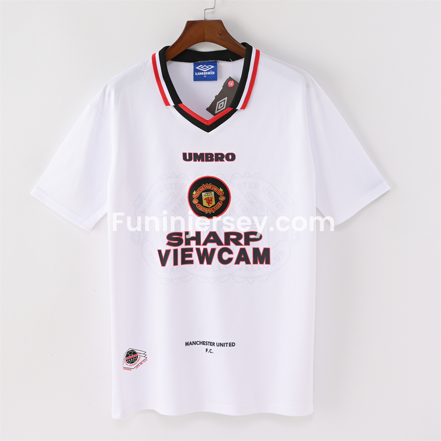 Funinjersey-Retro Manchester United 96-97 Away Jersey
