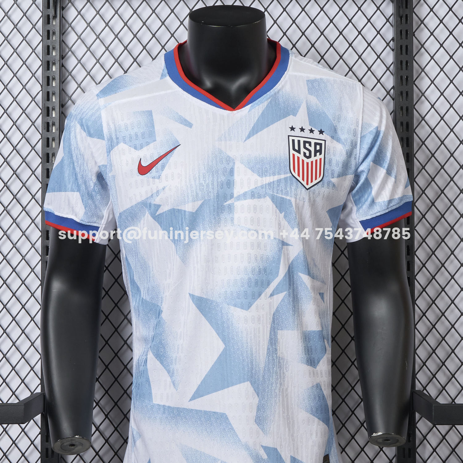 Funinjersey-United States USA 25-26 Women's Team Home Jersey - Men's Player Version