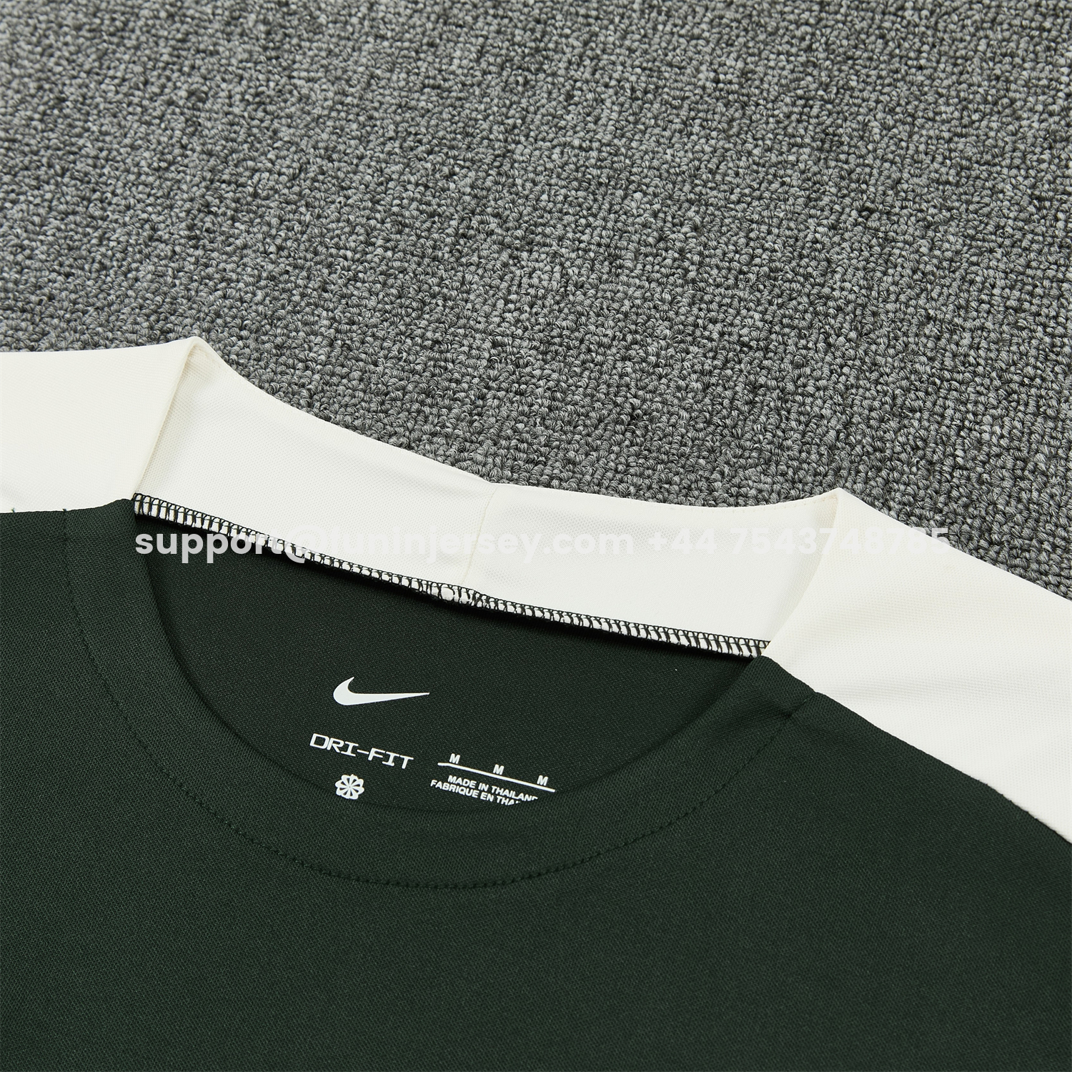Funinjersey-C.H.E.L.S.E.A 25-26 Short-Sleeve Training Set - Dark Green With White Accents Top & Pants