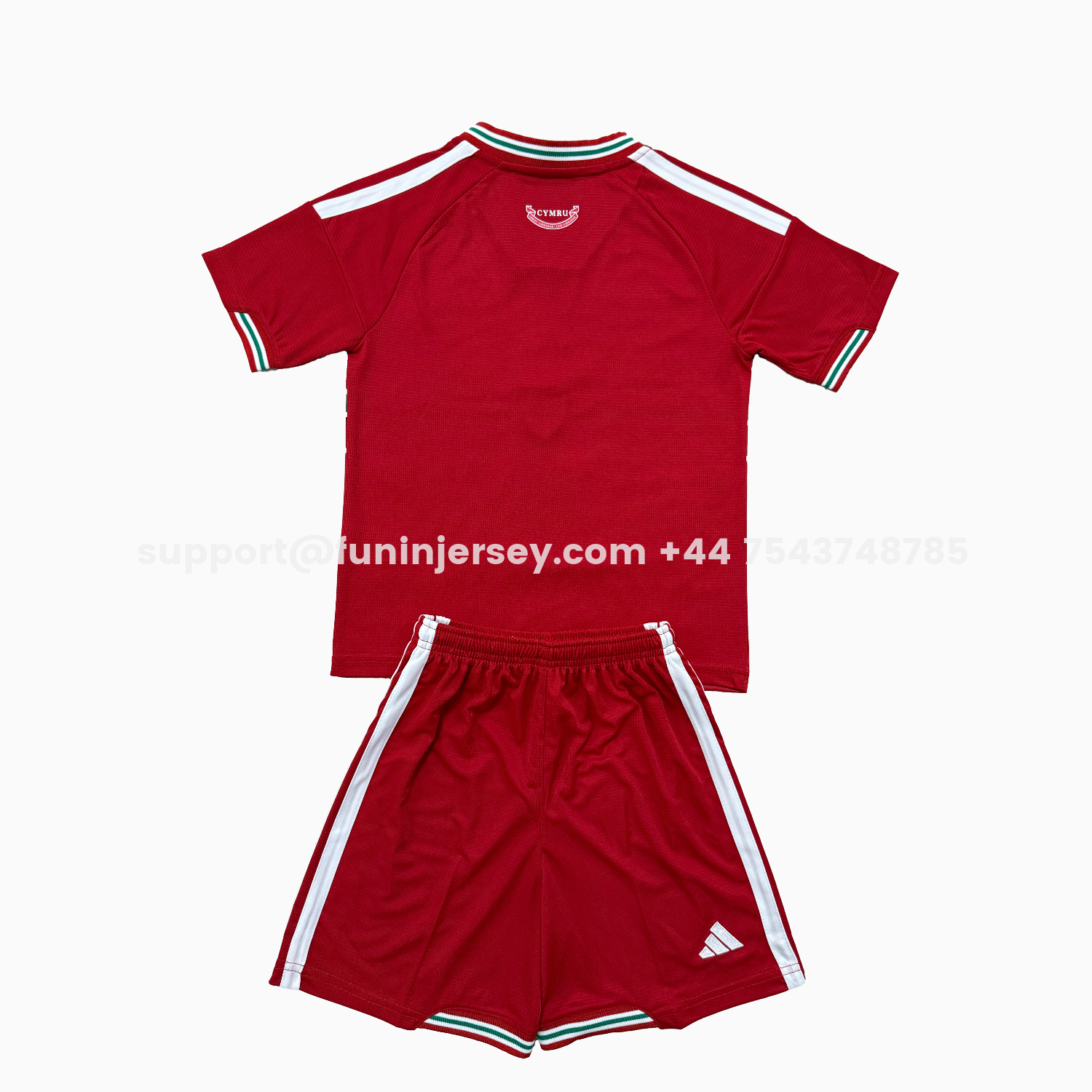 Funinjersey-Wales 2026 Home Men's Adult Jersey Set - Fans Version