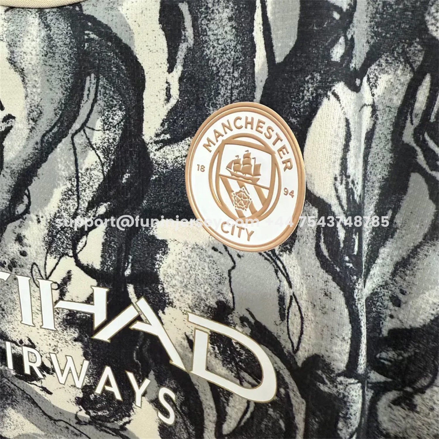 Funinjersey-Manchester City 25-26 Year of the Horse Ink Painting Special Kids Kit