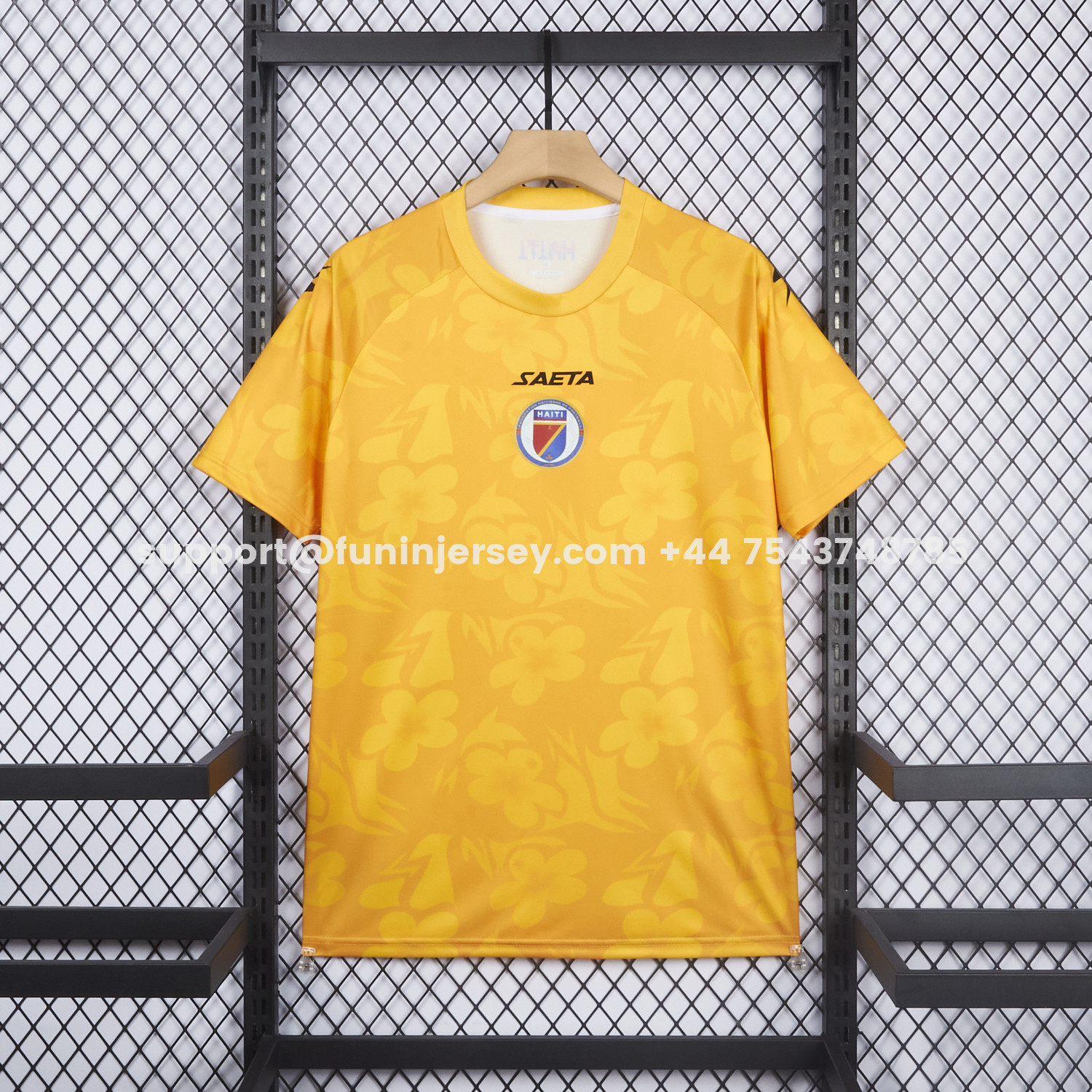 Funinjersey-Haiti 26-27 Yellow Goalkeeper Jersey - Fans Version