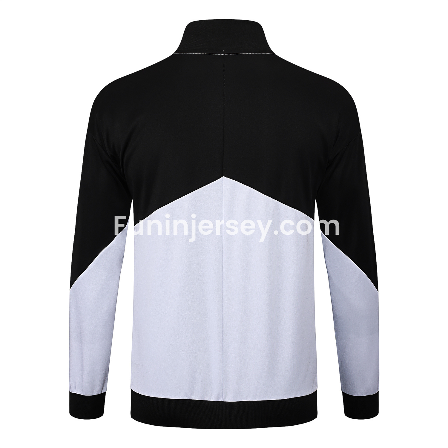 Funinjersey-Corinthians 25-26 Jacket Training Tracksuit - White Jackets & Black Pants