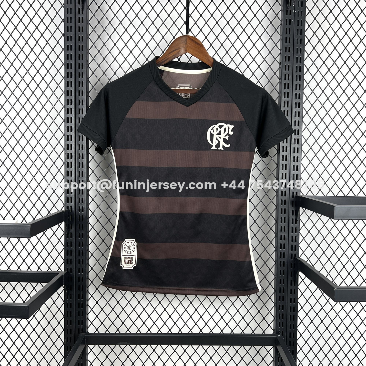 Funinjersey-Women's Flamengo 25-26 Brown And Black Special Jersey
