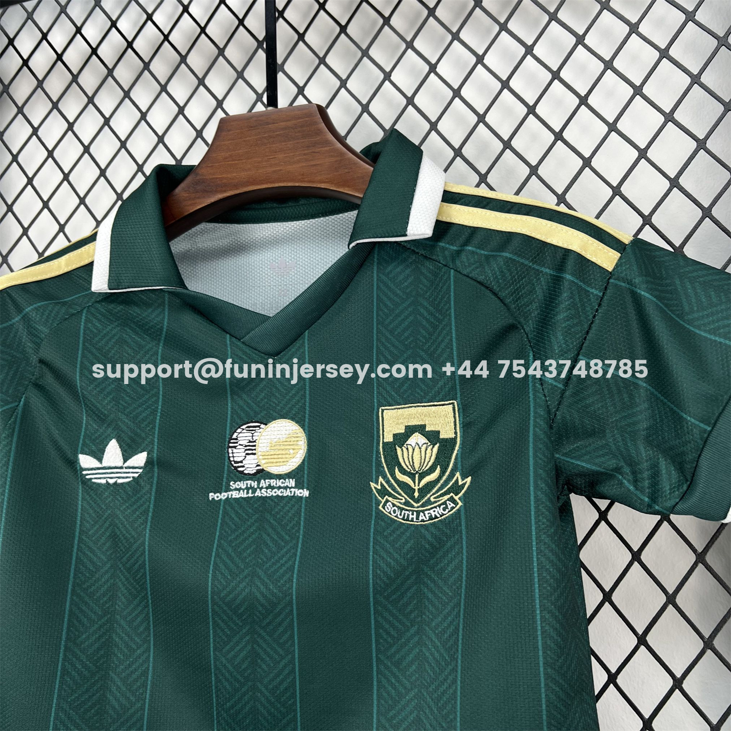 Funinjersey-South Africa 2026 Away Kids Kit