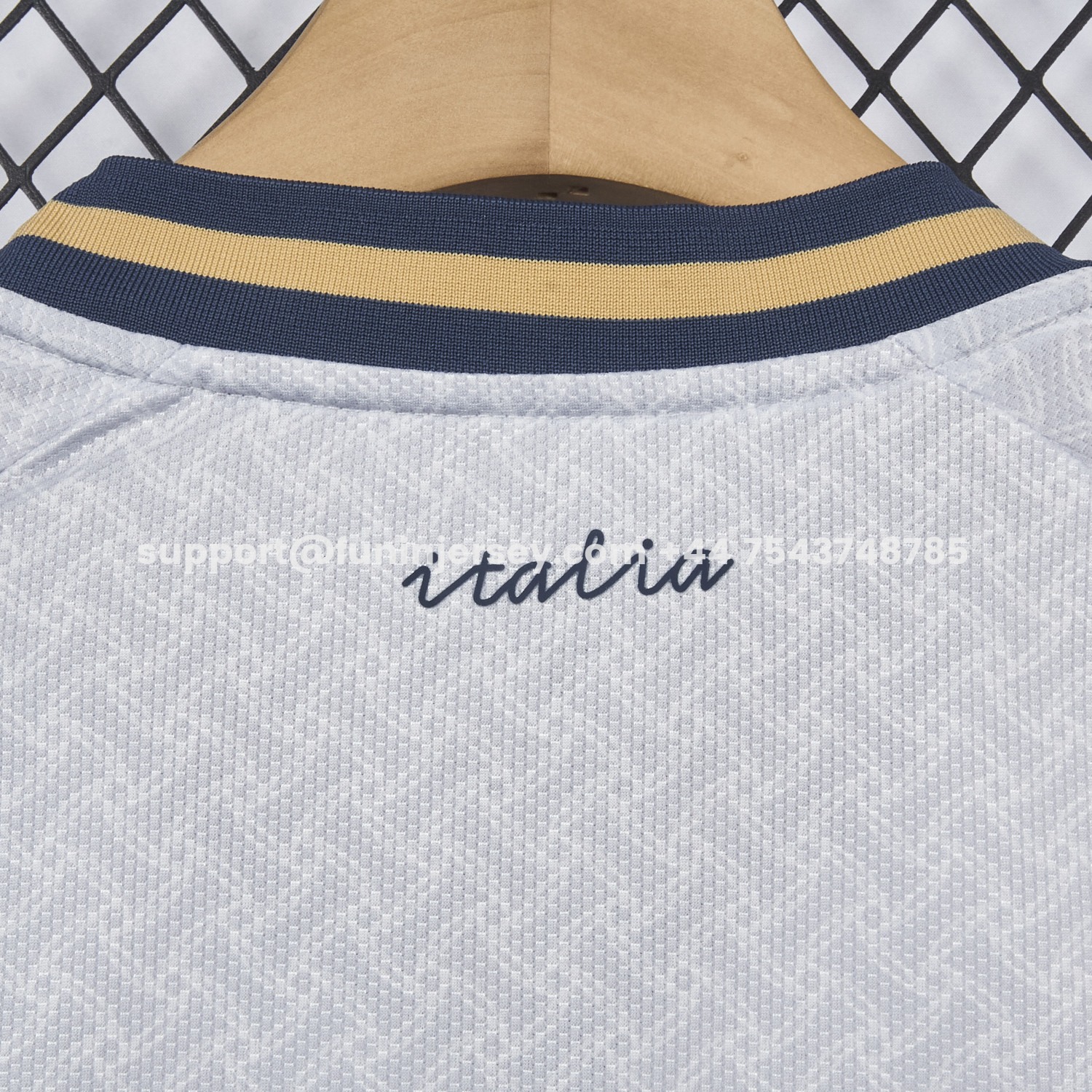 Funinjersey-Italy 2026 Away Grey Jersey - Fans Version