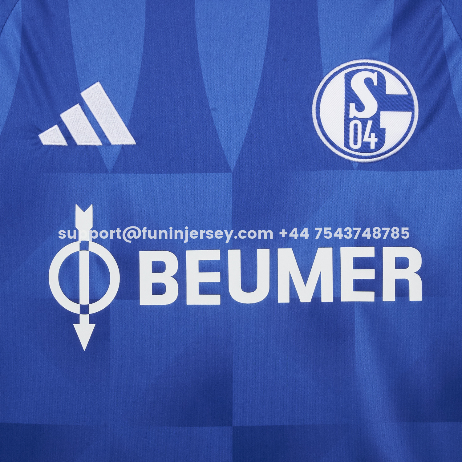 Funinjersey-Schalke 04 26-27 Home Jersey - Fans Version