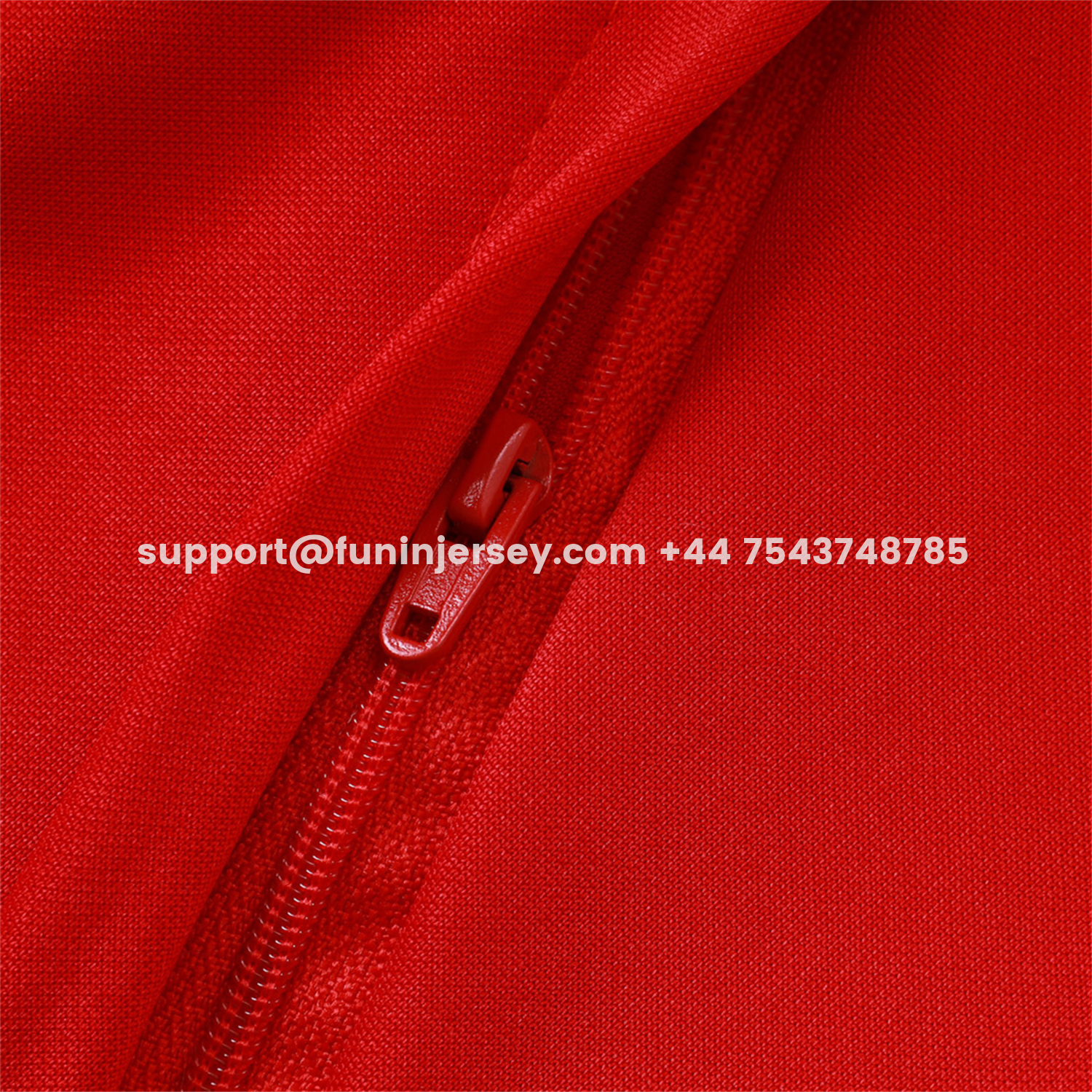 Funinjersey-Arsenal 26-27 Jacket Training Tracksuit - Red Jackets & Black Pants