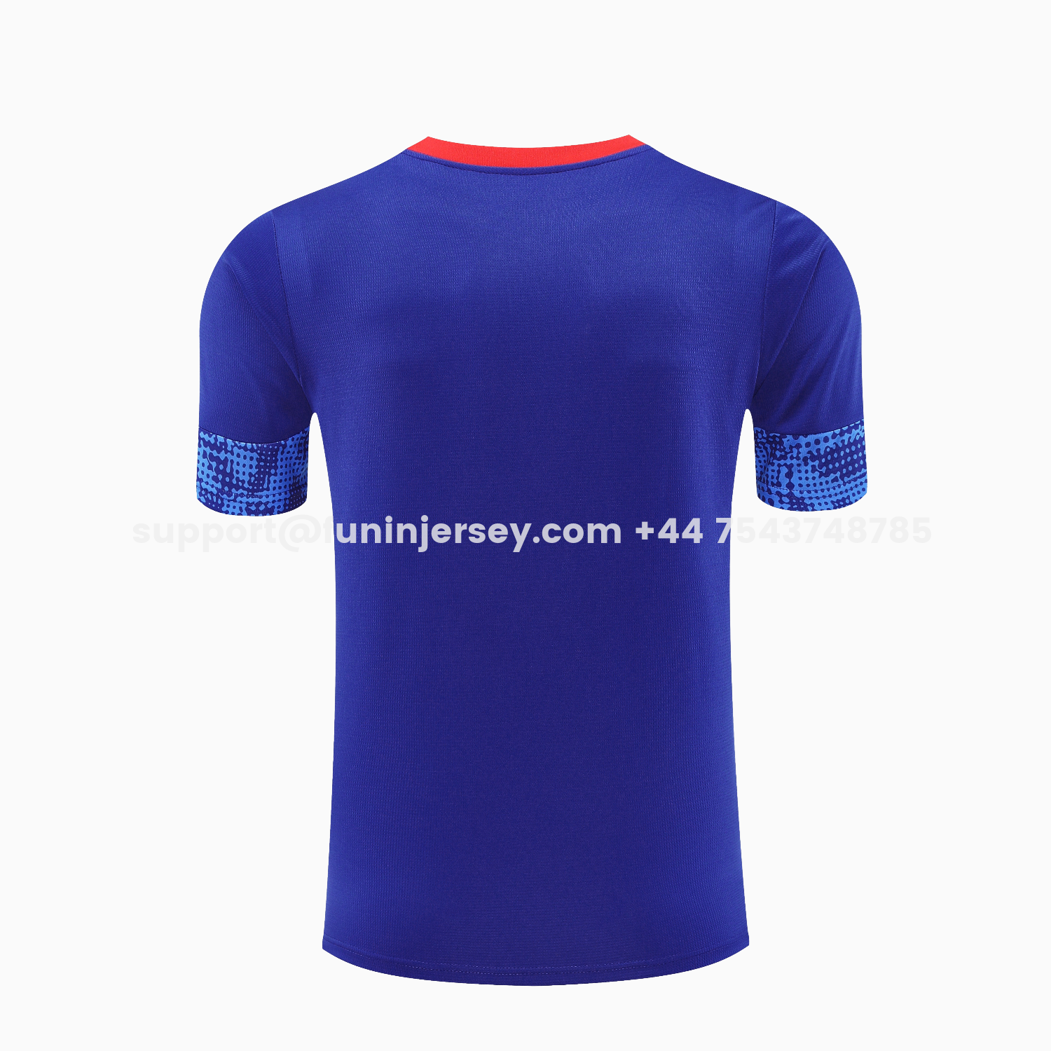 Funinjersey-RB Leipzig 25-26 Short-Sleeve Training Set - Blue Top & Blue Shorts