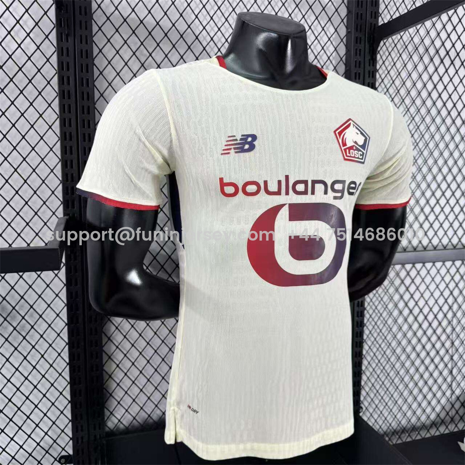 Funinjersey-Lille 25-26 Away White Jersey - Player Version