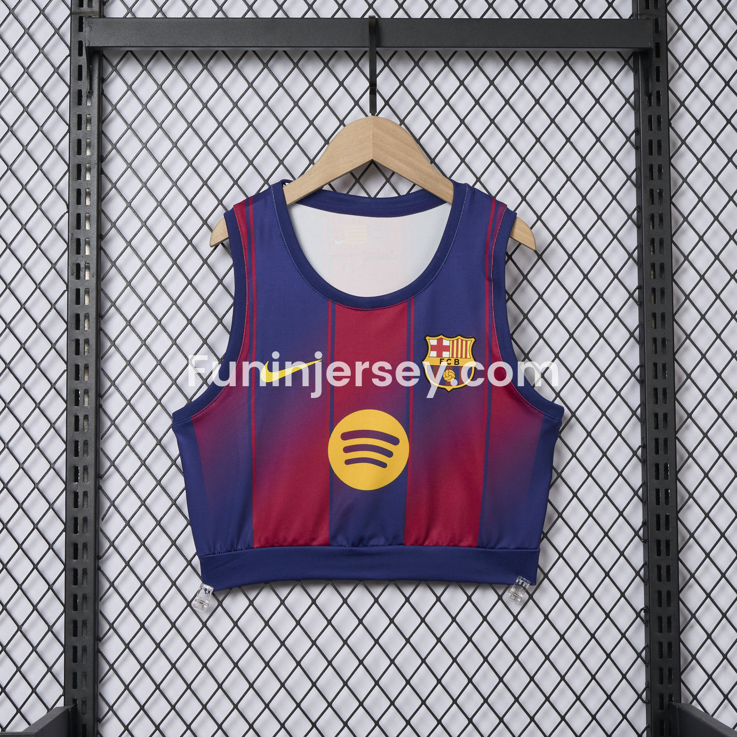 Funinjersey-Women's Barcelona 25-26 Home Yoga Vest