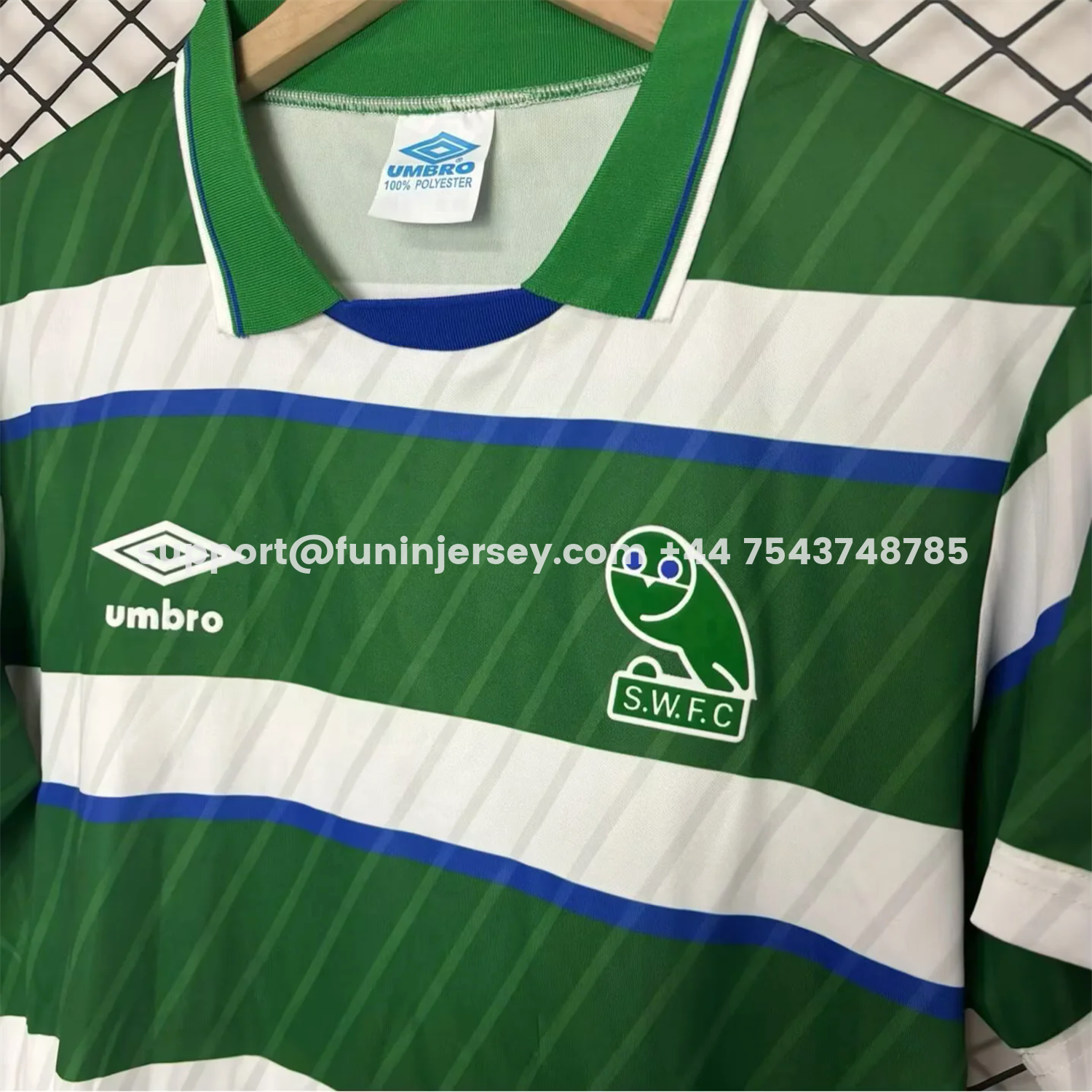 Funinjersey-Retro Sheffield Wednesday 1988-89 Away Jersey