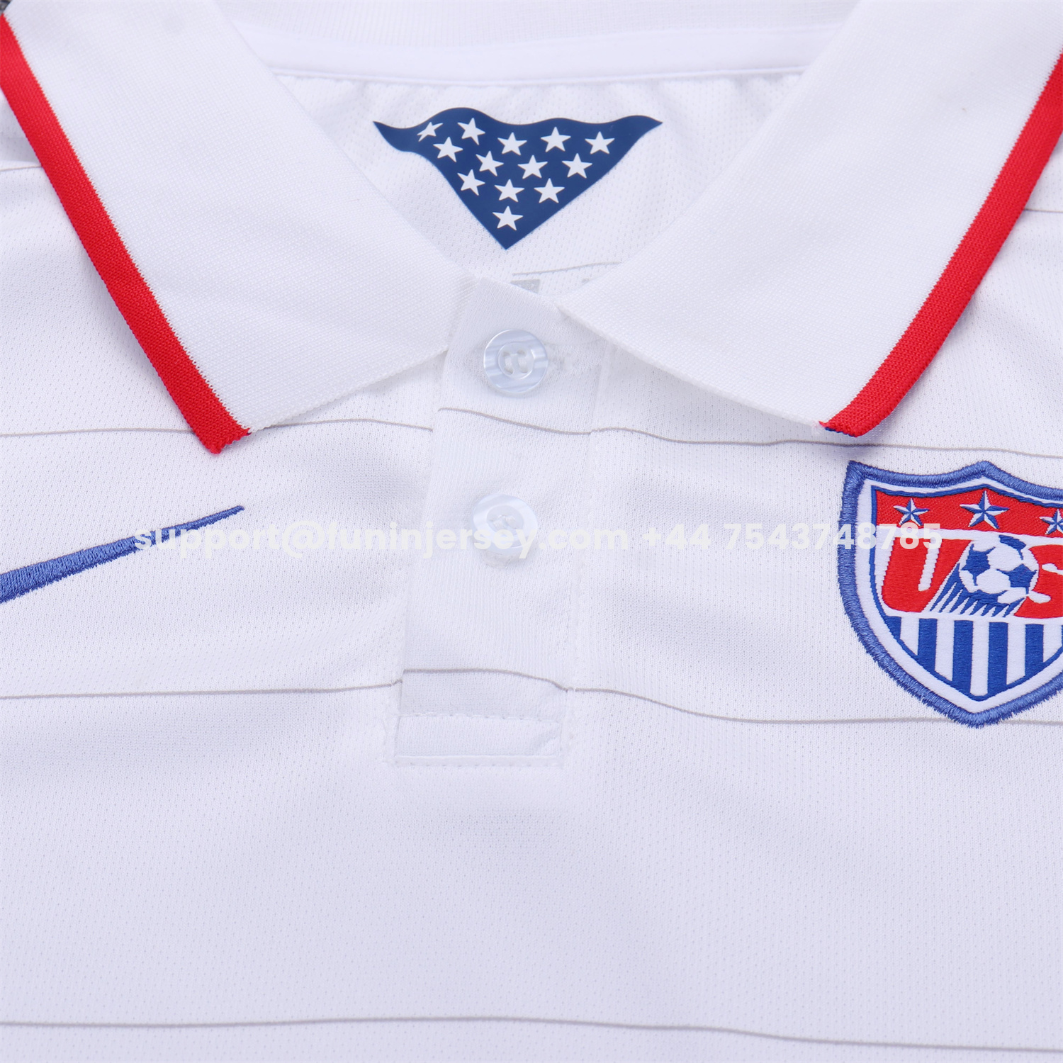 Funinjersey-Retro United States USA 2014 Home Kids Kit