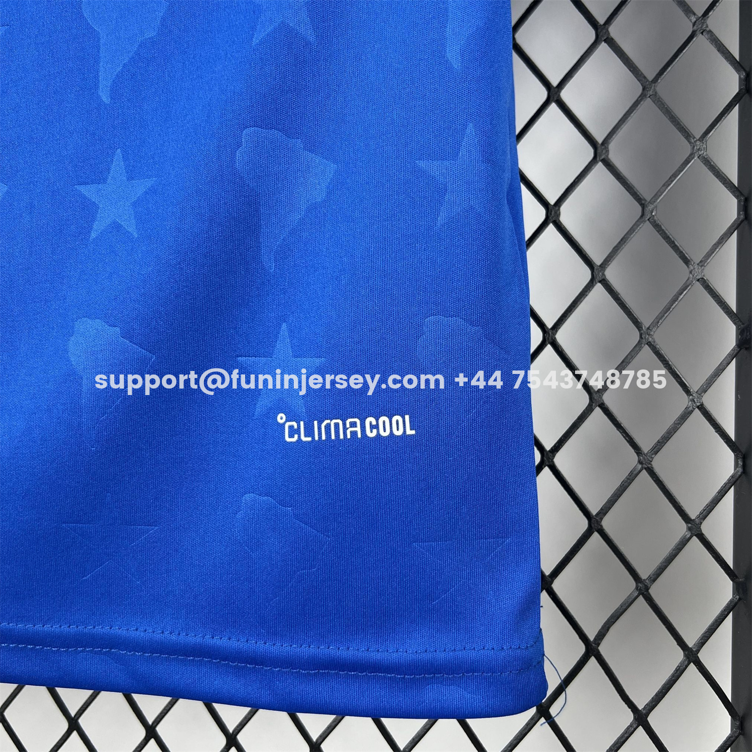 Funinjersey-Women's Cruzeiro 25-26 Home Blue Cropped Jersey