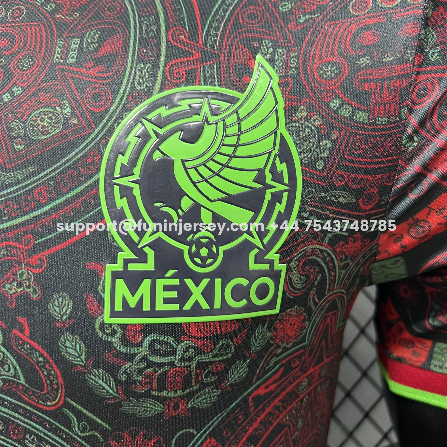 Funinjersey-Mexico 2026 Red Totem Special Jersey - Player Version