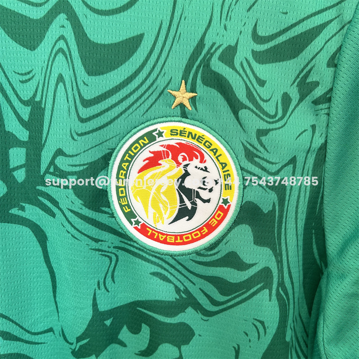 Funinjersey-Senegal 25-26 Away Green Jersey - Fans Version
