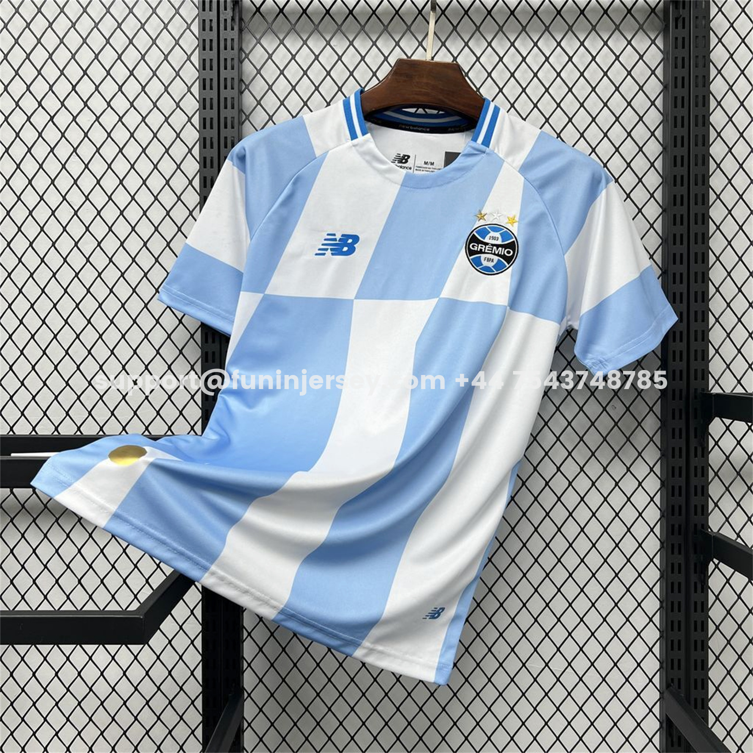 Funinjersey-Gremio 26-27 Away Unsponsored Jersey - Fans Version