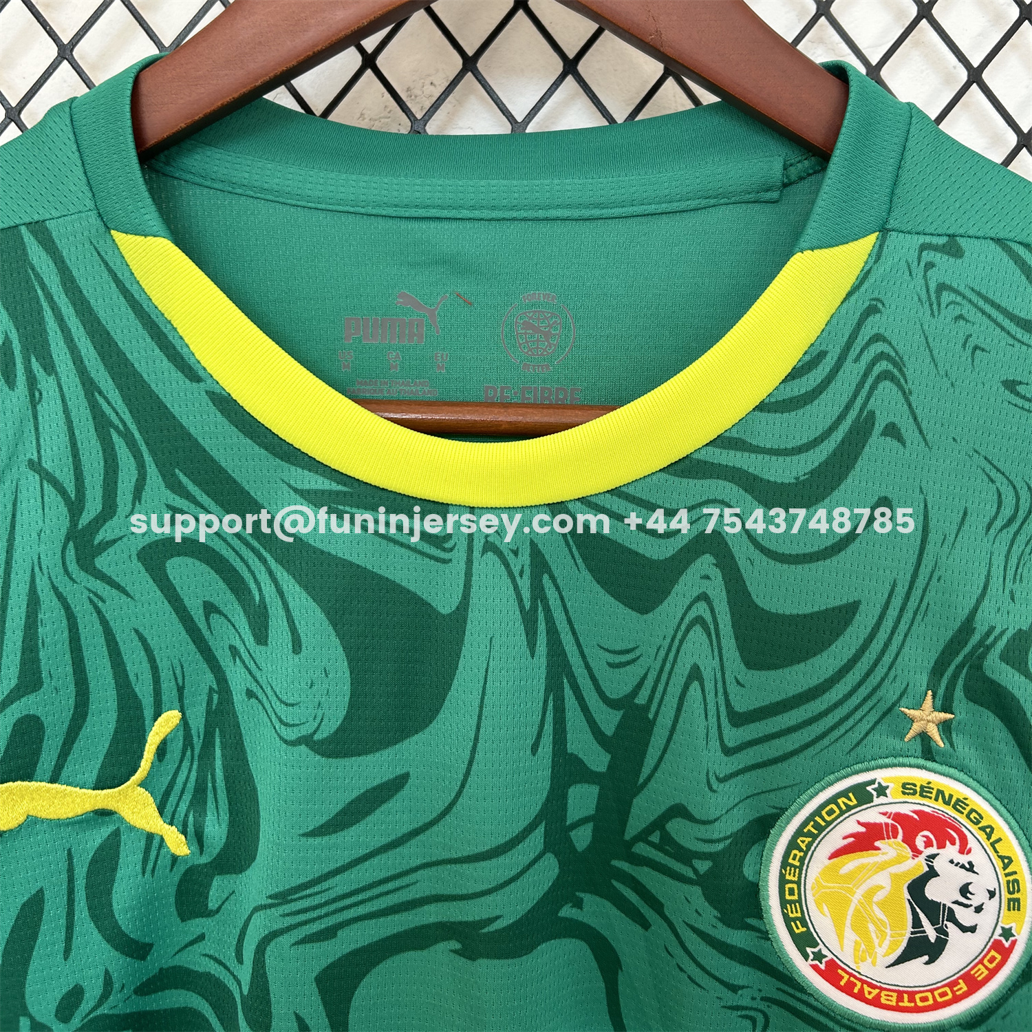Funinjersey-Senegal 25-26 Away Green Jersey - Fans Version