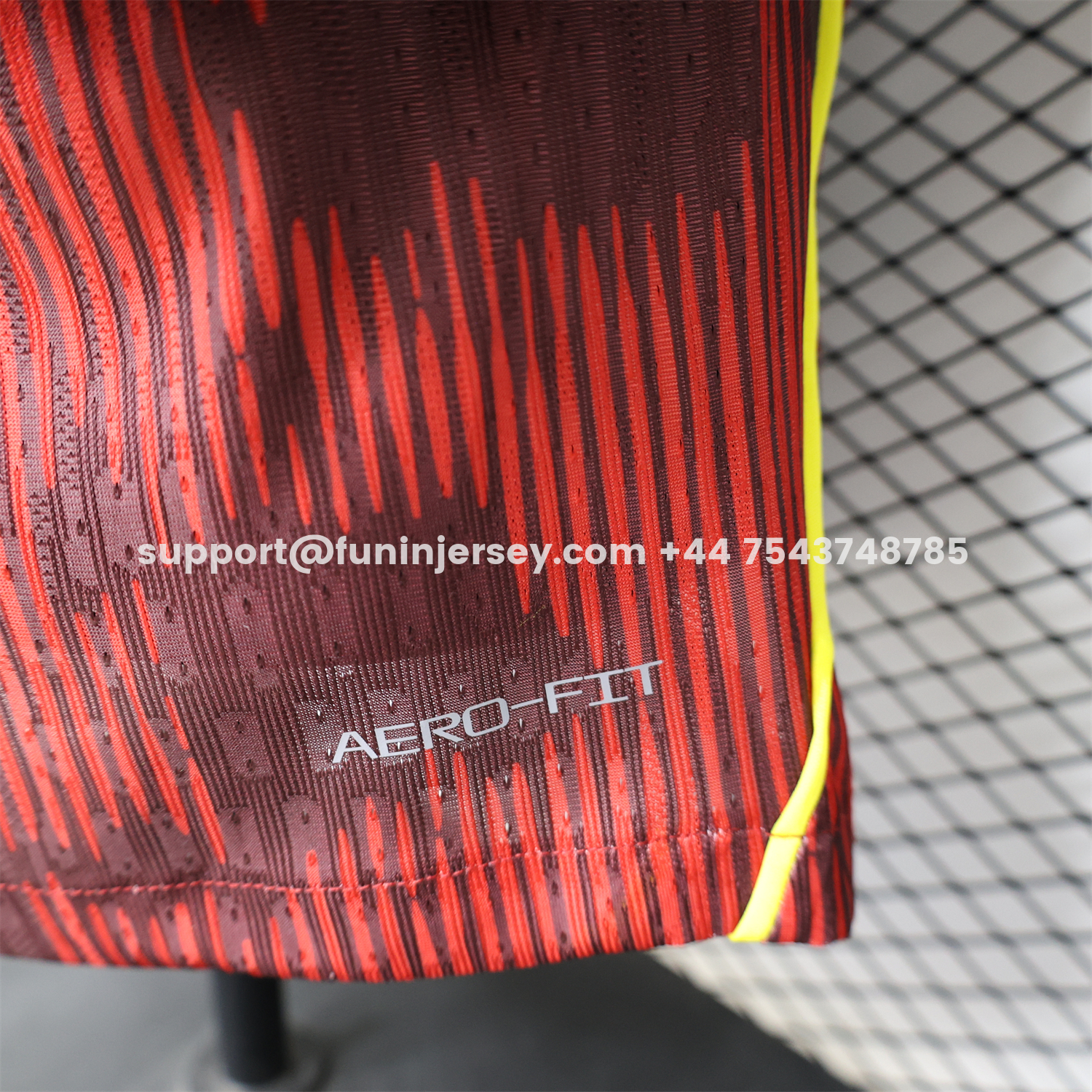 Funinjersey-Brazil 2026 Red Goalkeeper Jersey - Player Version