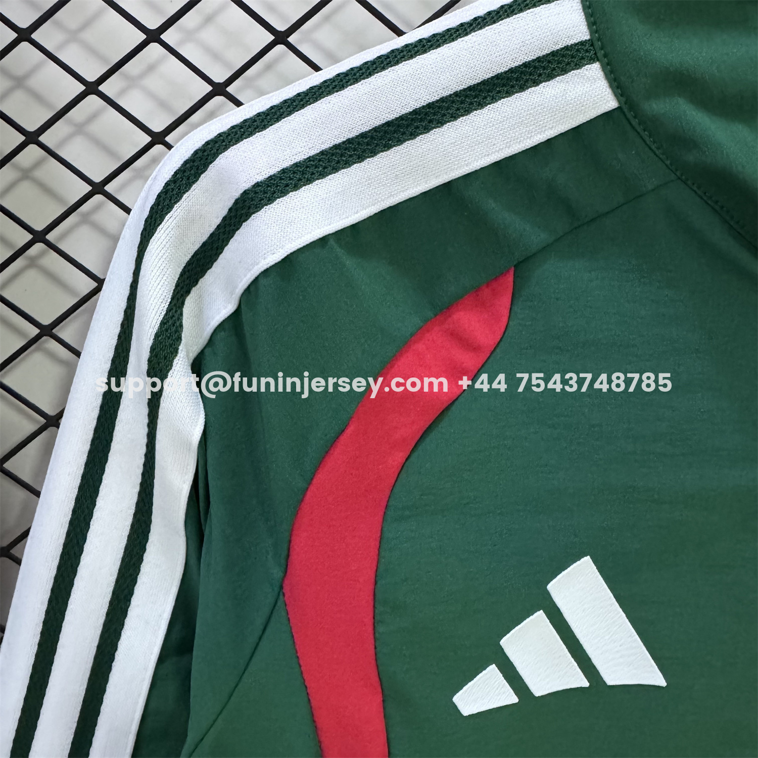 Funinjersey-Algeria 2026 Windbreaker Training Set - Deep Green Top and Pants