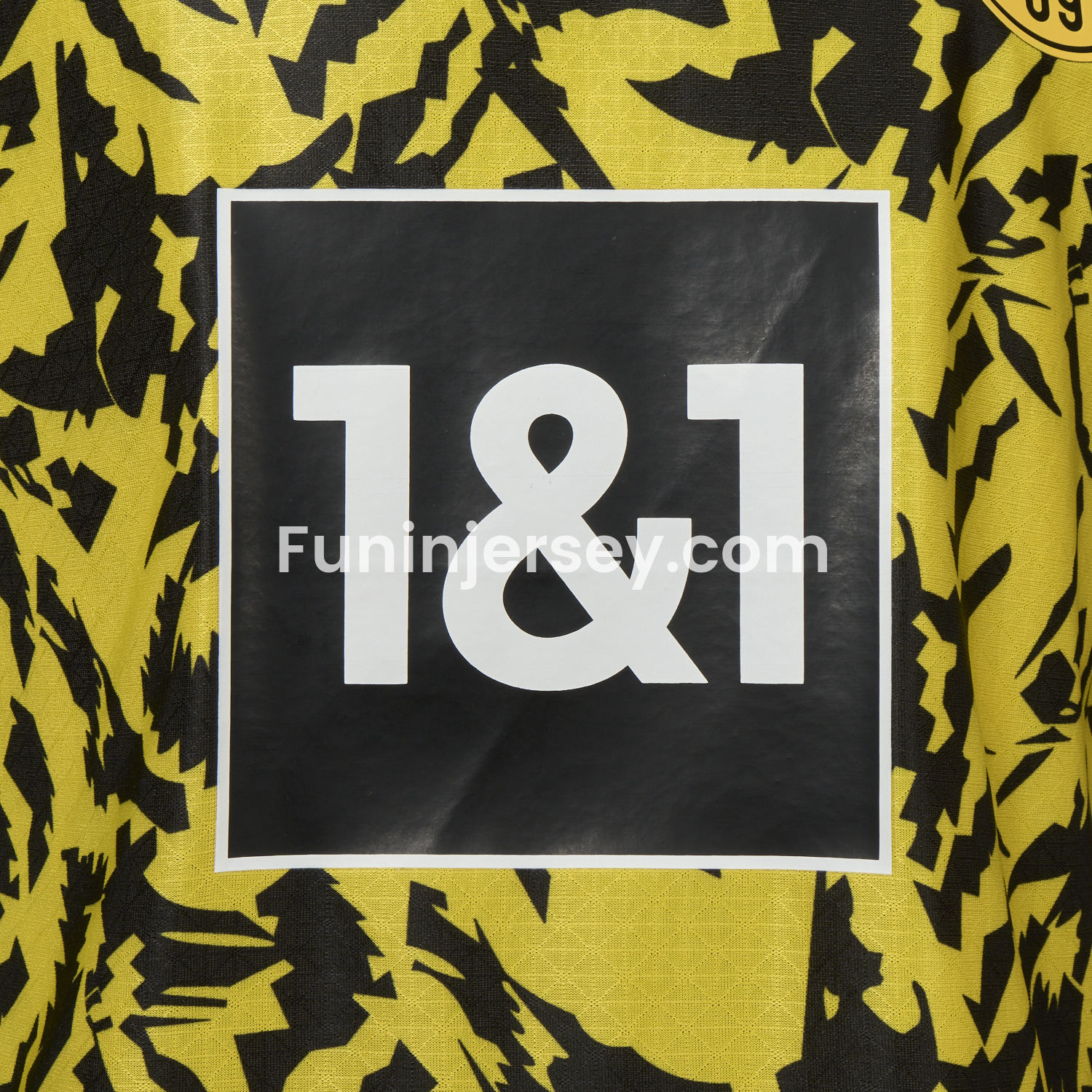 Funinjersey-Dortmund 25-26 Black Disordered Texture Yellow Special Jersey - Player Version