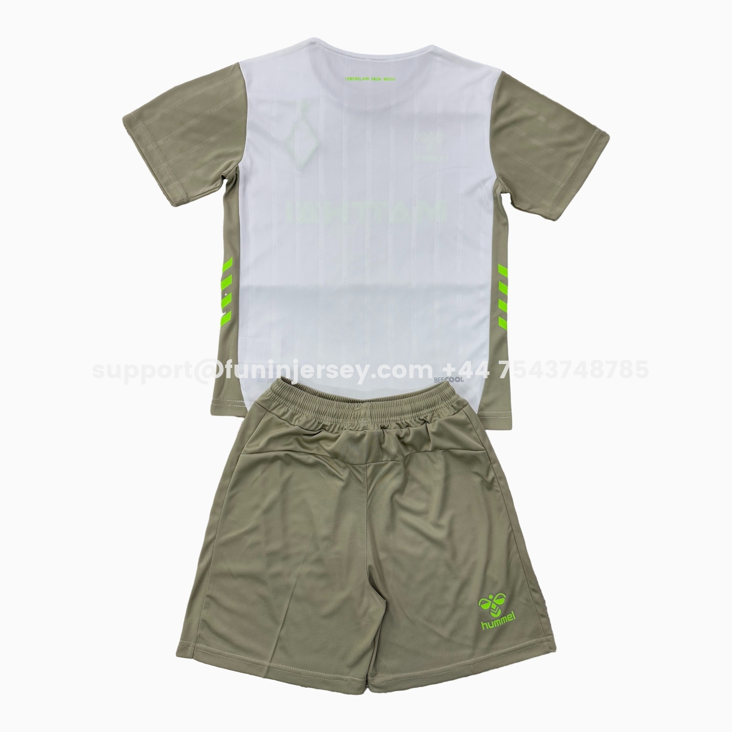 Funinjersey-Werder Bremen 25-26 Away Kids Kit