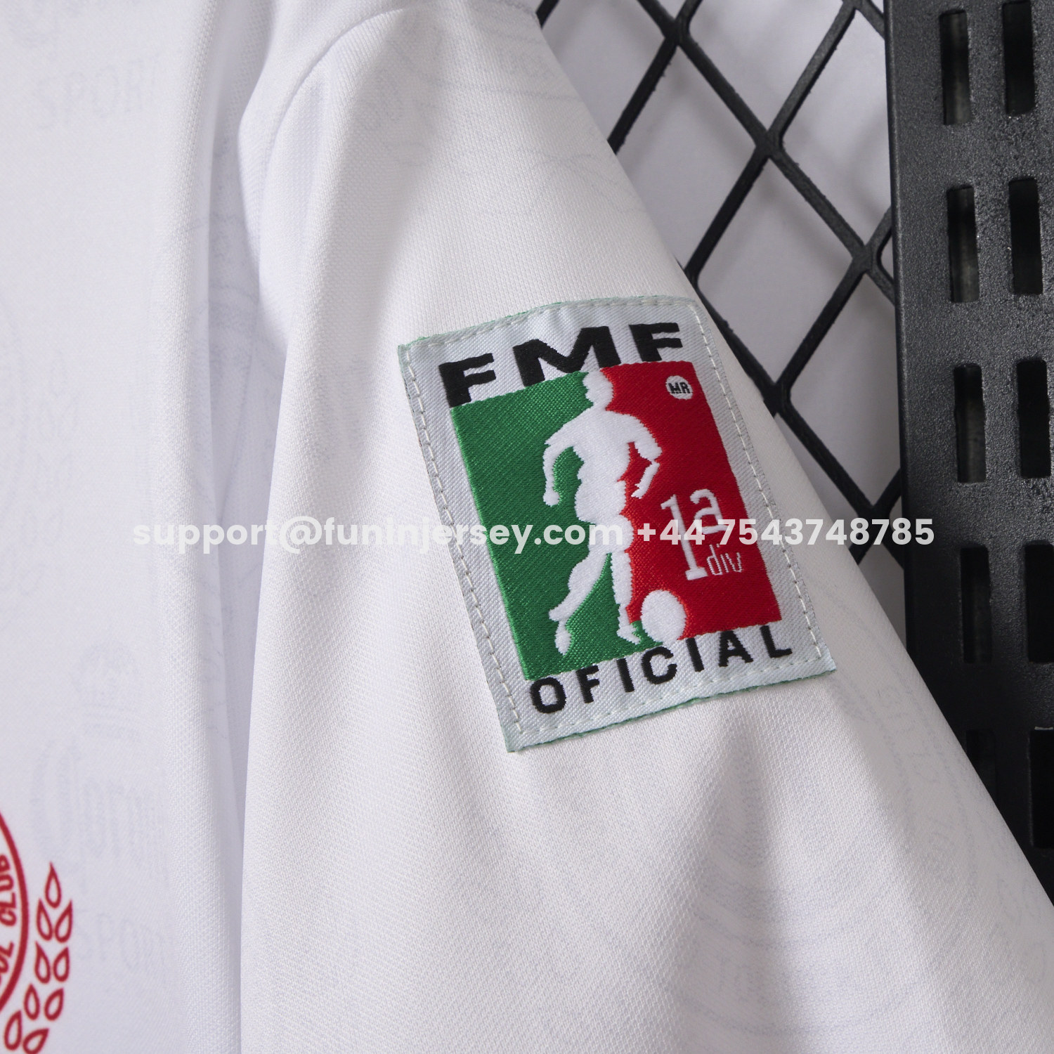 Funinjersey-Retro Toluca 1997-98 Away White Jersey