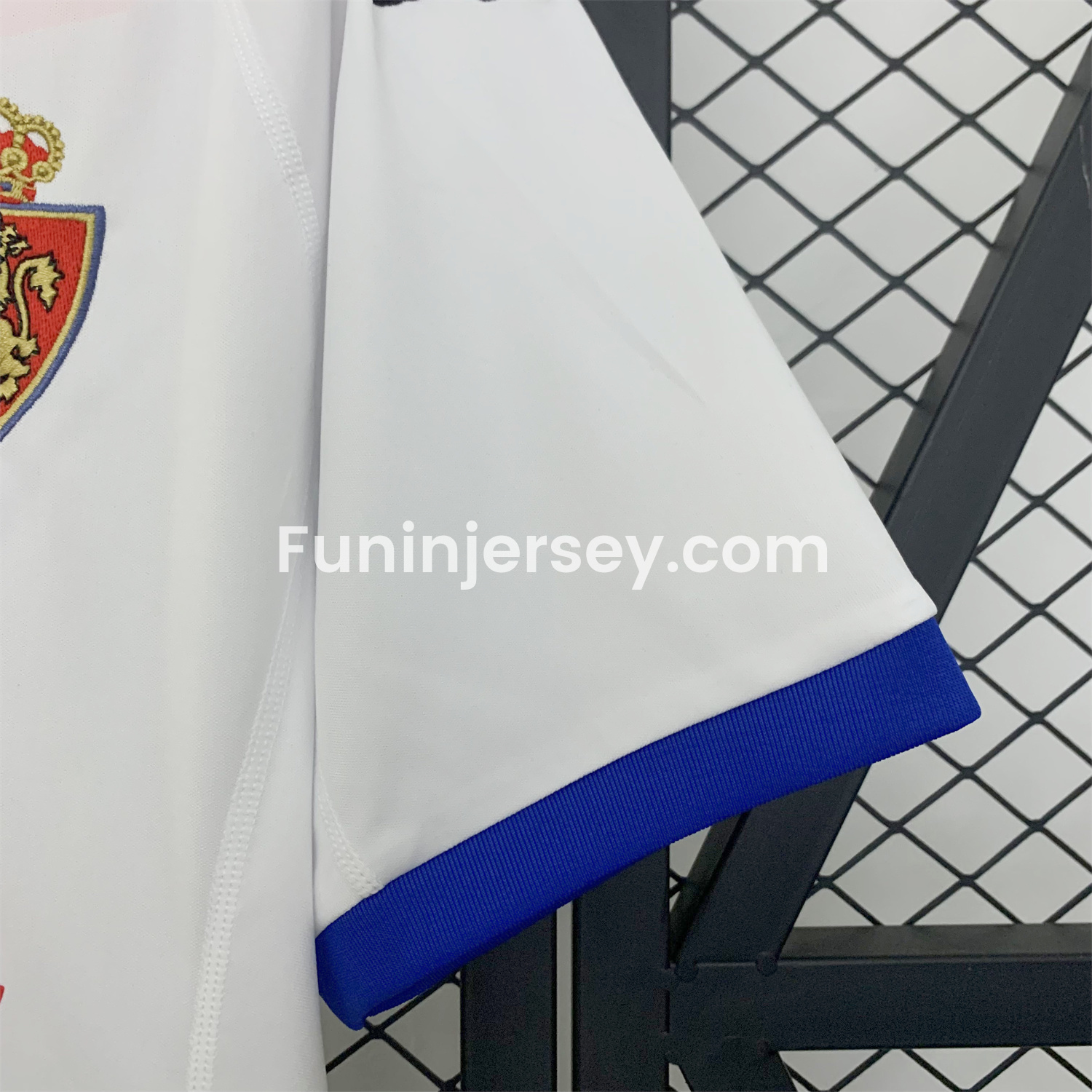 Funinjersey-Retro Real Zaragoza 2001-02 Home Jersey