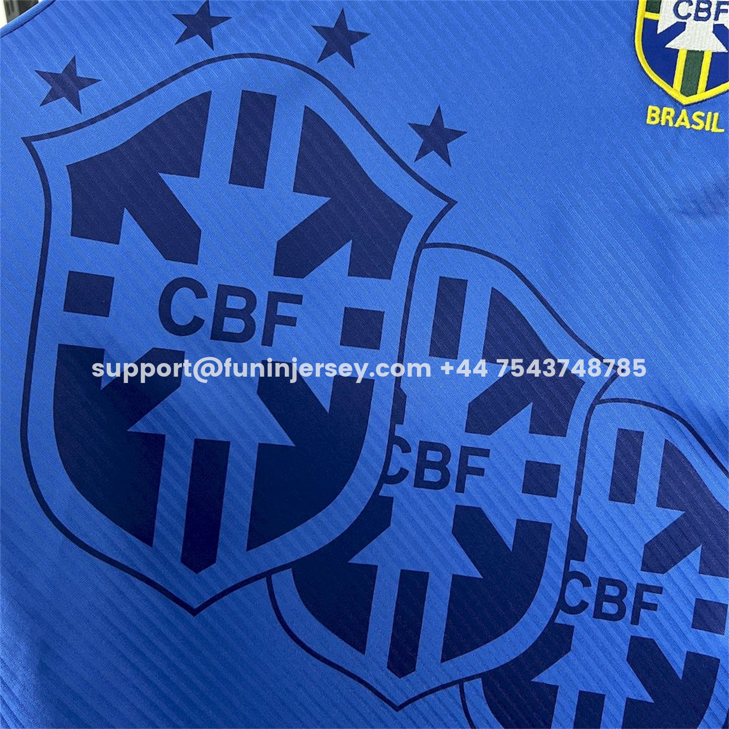 Funinjersey-Retro Brazil 1994-96 Away Jersey