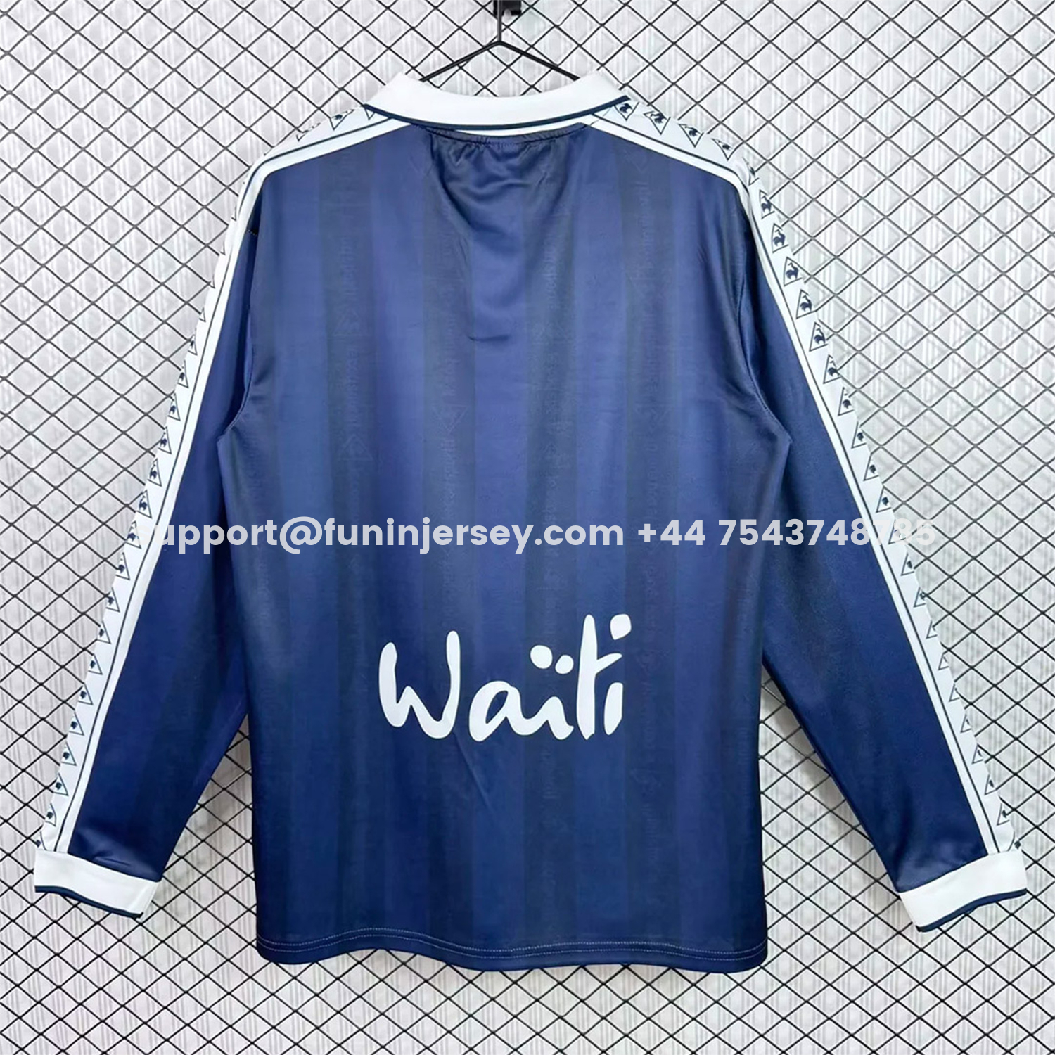 Funinjersey-Retro Bordeaux 1996-97 Home Long Sleeves Jersey
