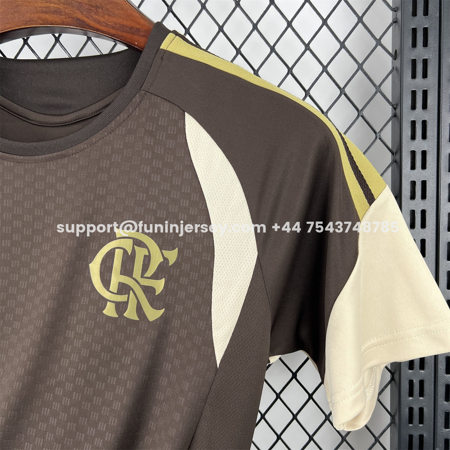 Funinjersey-Flamengo 25-26 Brown Special Jersey - Fans Version