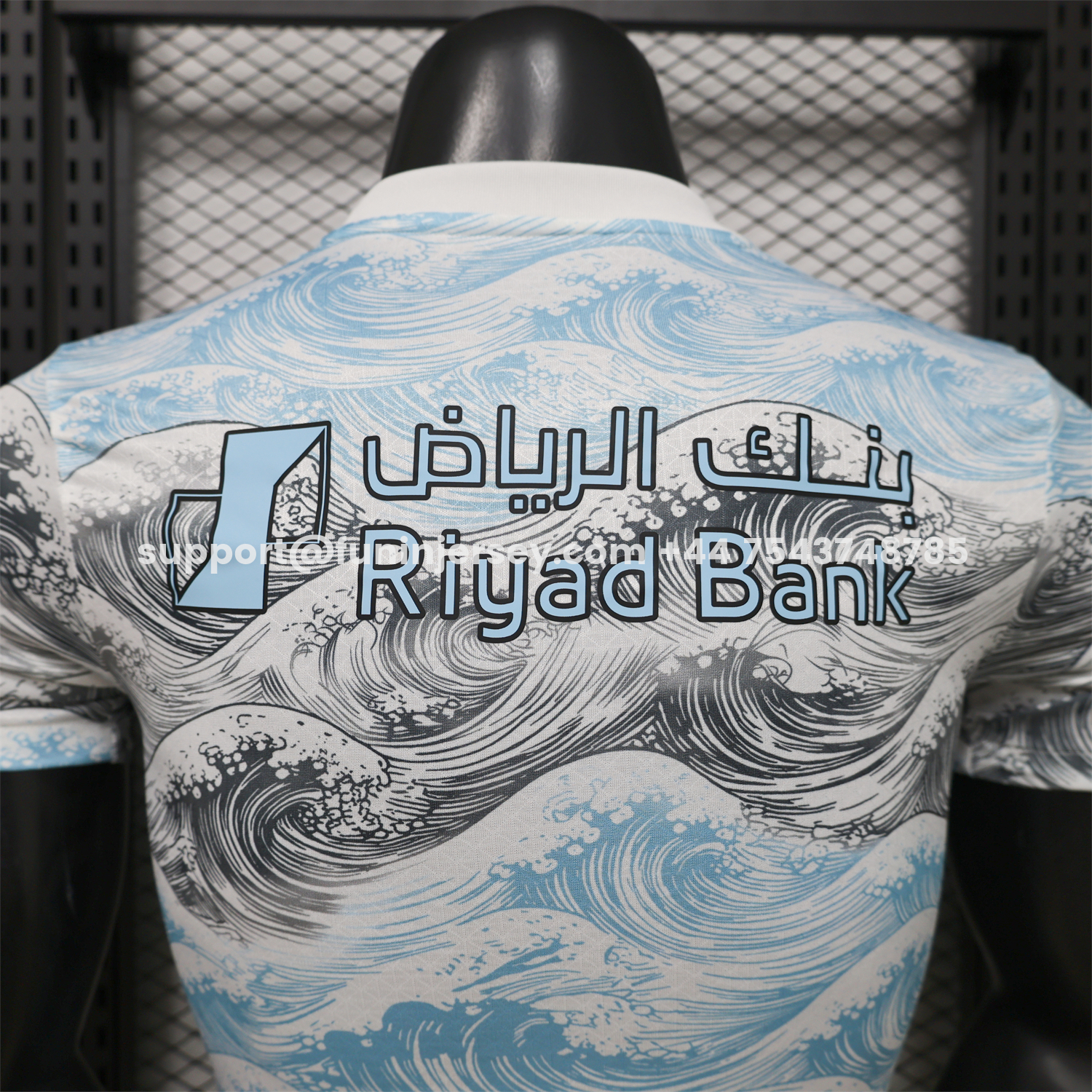 Funinjersey-Al Hilal Riyadh Crescent 25-26 Blue Grey Special Jersey - Player Version