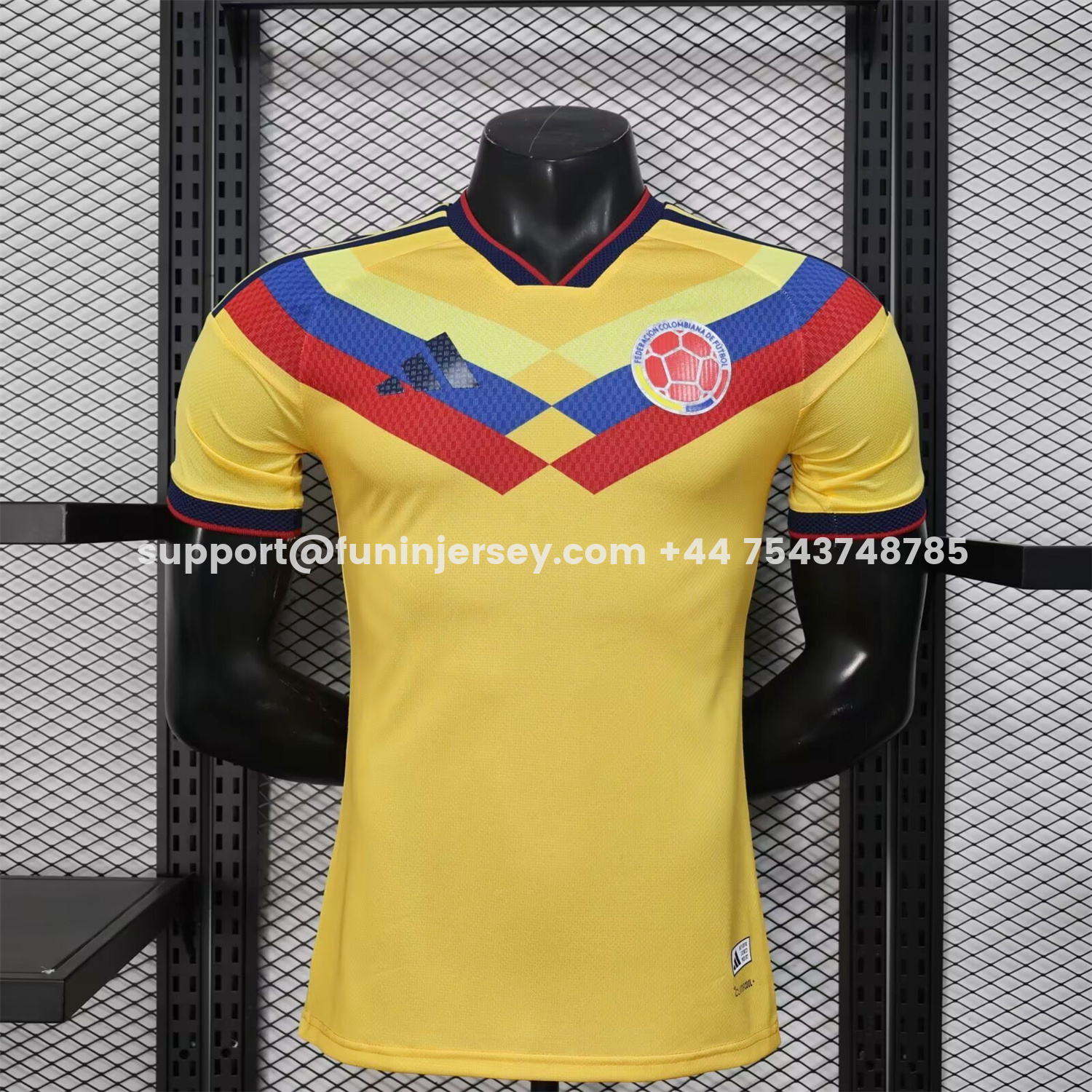 Funinjersey-Colombia 2026 Shoulder Stripes Special Jersey - Player Version