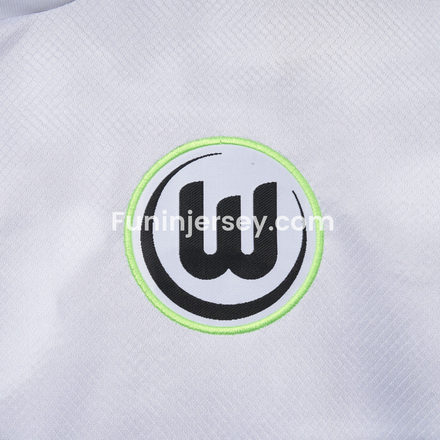 Funinjersey-Wolfsburg 25-26 Away Grey Jersey With Sponsor - Fans Version
