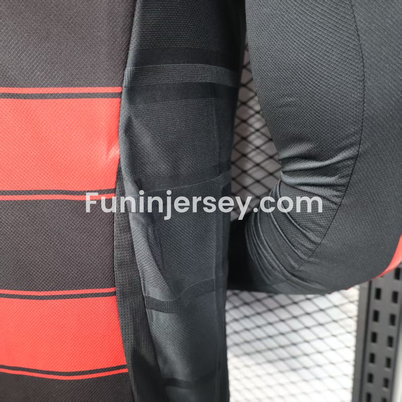 Funinjersey-Flamengo 25-26 Home Long Sleeves Unsponsored Jersey - Player Version