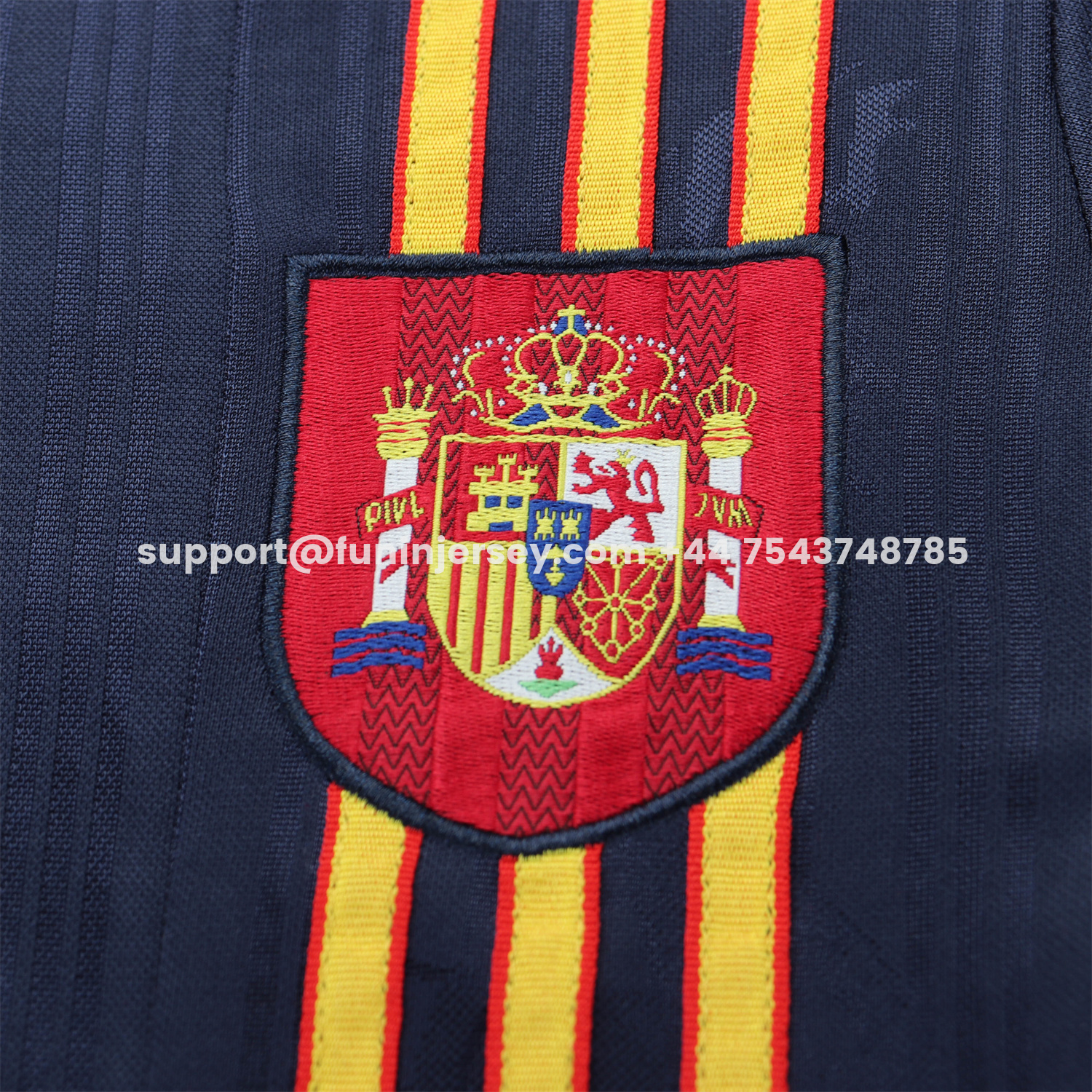 Funinjersey-Retro Spain 1996 Away Kids Kit
