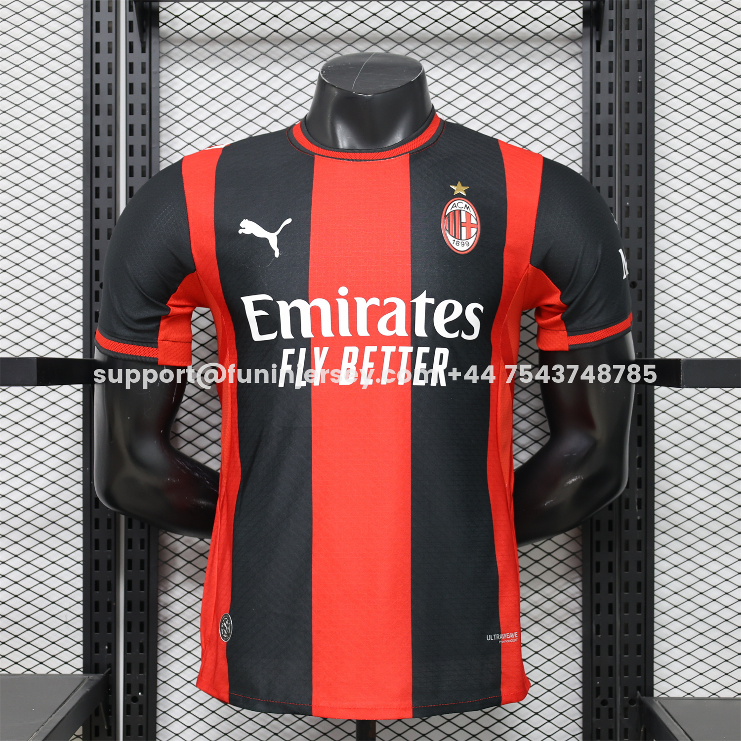 Funinjersey-AC Milan 26-27 Home Jersey - Player Version
