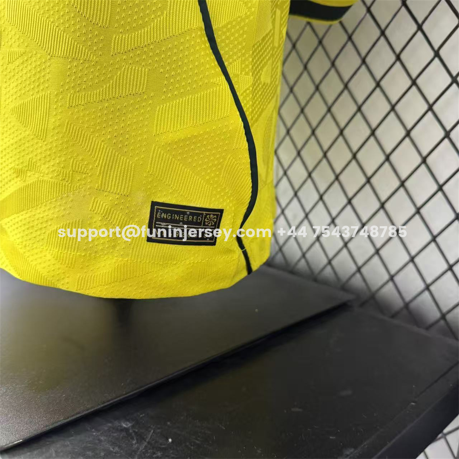 Funinjersey-Brazil 2026 Home Long Sleeves Jersey - Player Version