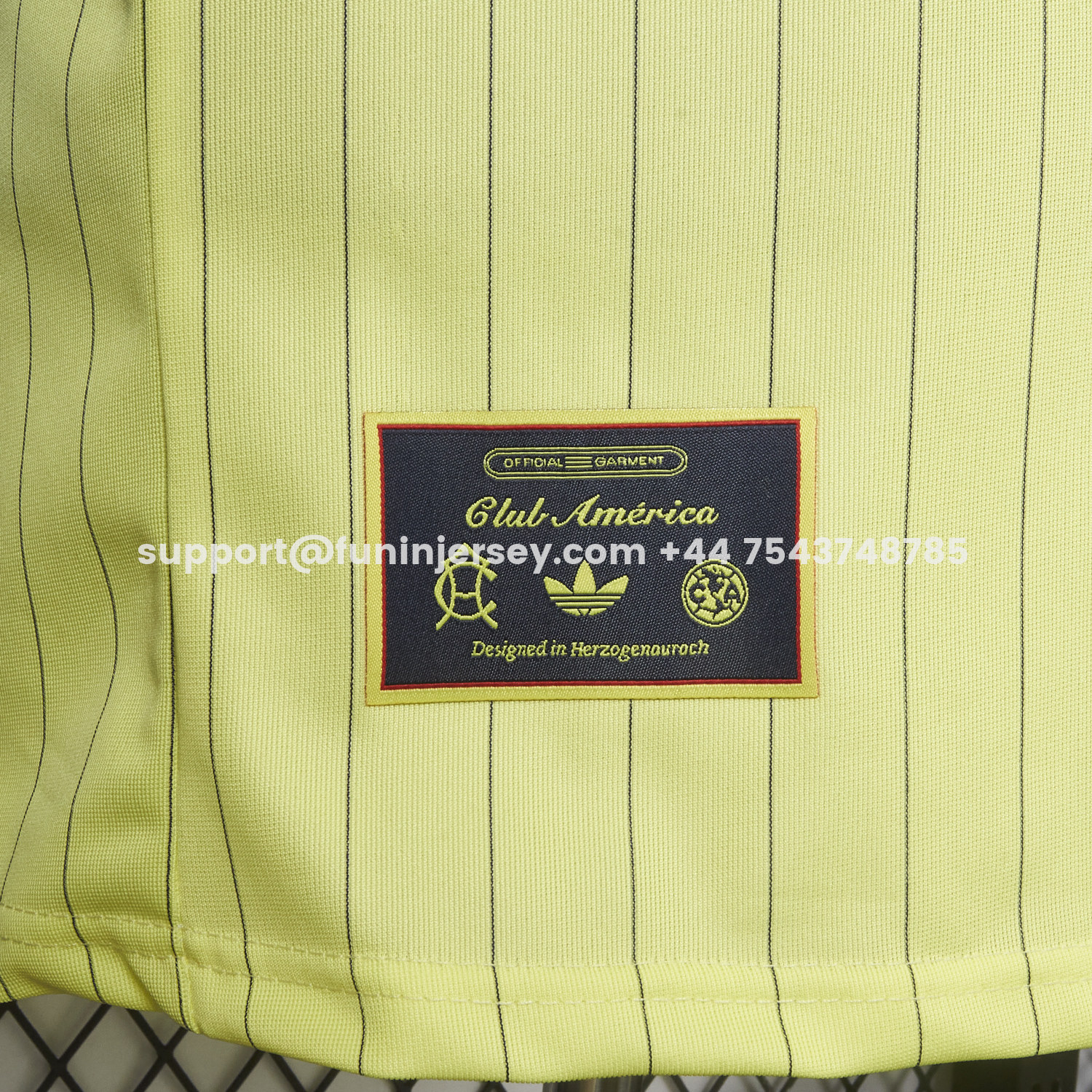 Funinjersey-Club América 25-26 Icon Travel Special Edition Yellow Jersey - Player Version