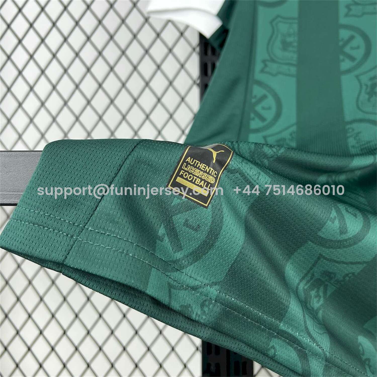 Funinjersey-Plymouth Argyle 25-26 Home Unsponsored Jersey - Fans Version