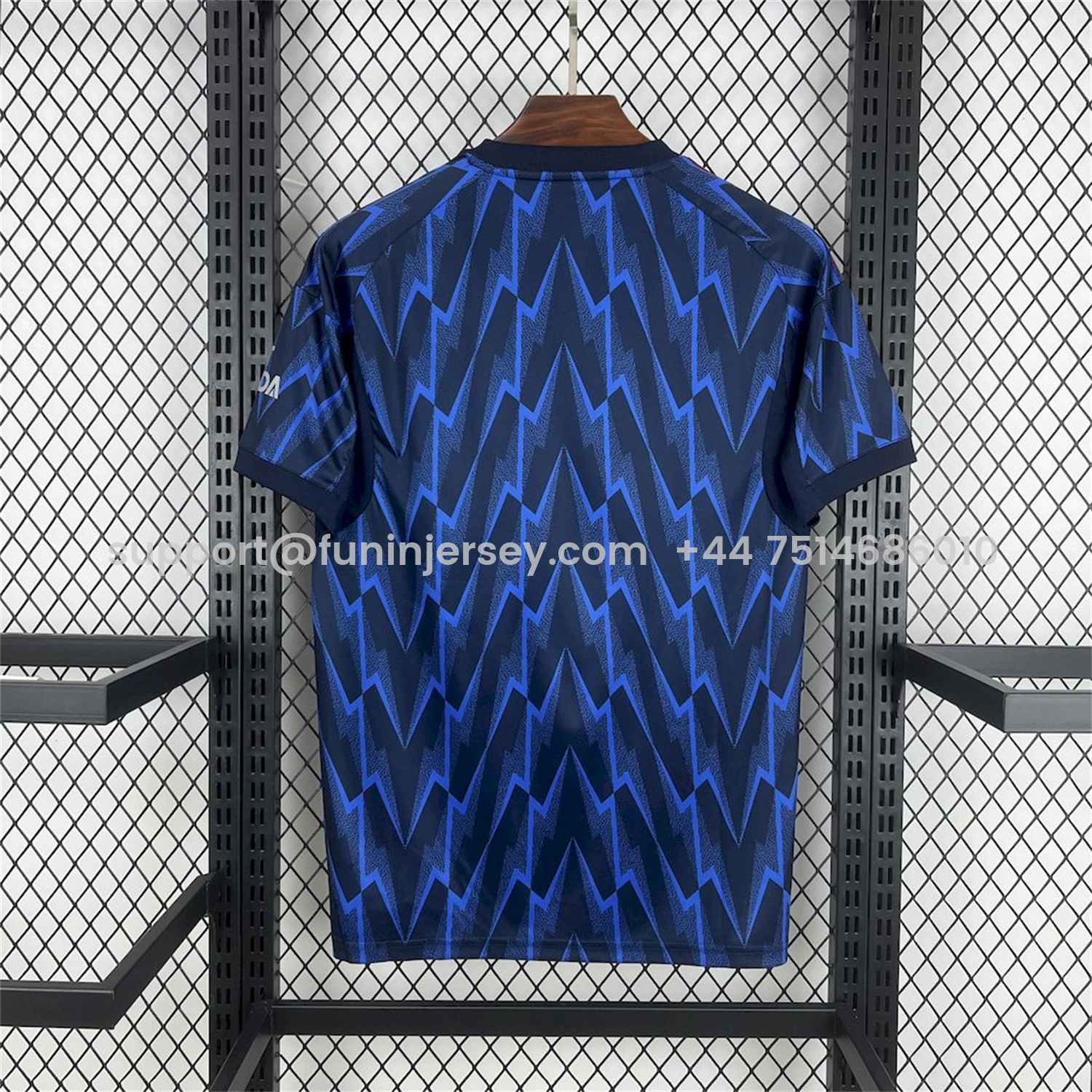 Funinjersey-Arsenal 25-26 Away Blue Jersey - Fans Version