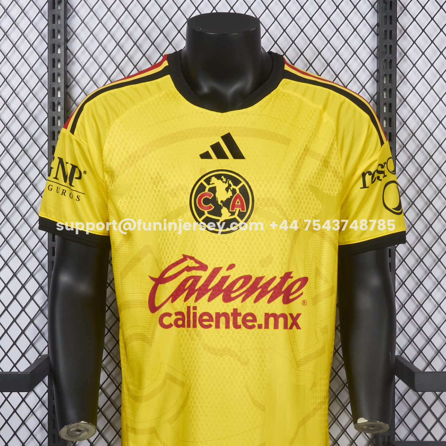 Funinjersey-Club América 26-27 Home Yellow Jersey - Player Version