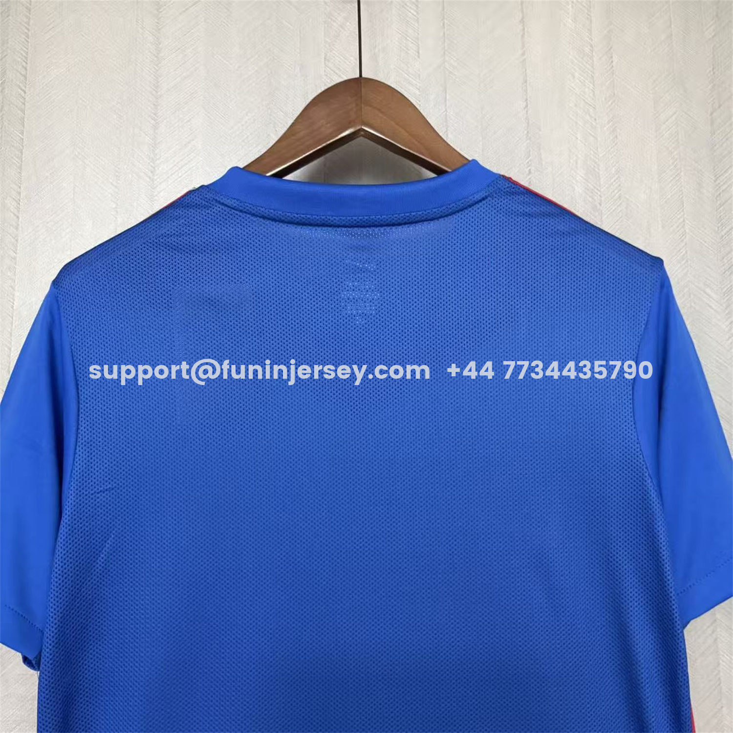 Funinjersey-Alverca 25-26 Home Blue Jersey - Fans Version