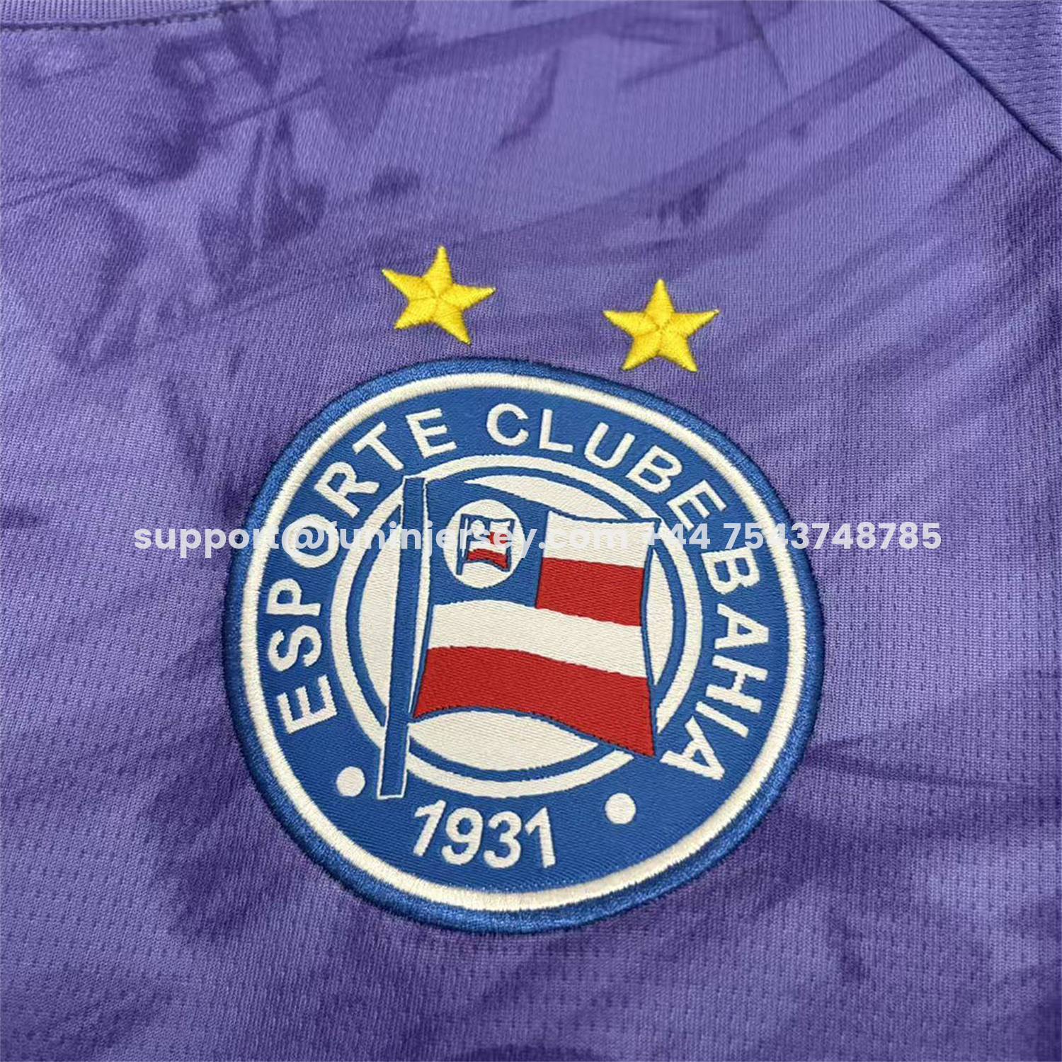 Funinjersey-Bahia 26-27 Purple Goalkeeper Jersey - Fans Version