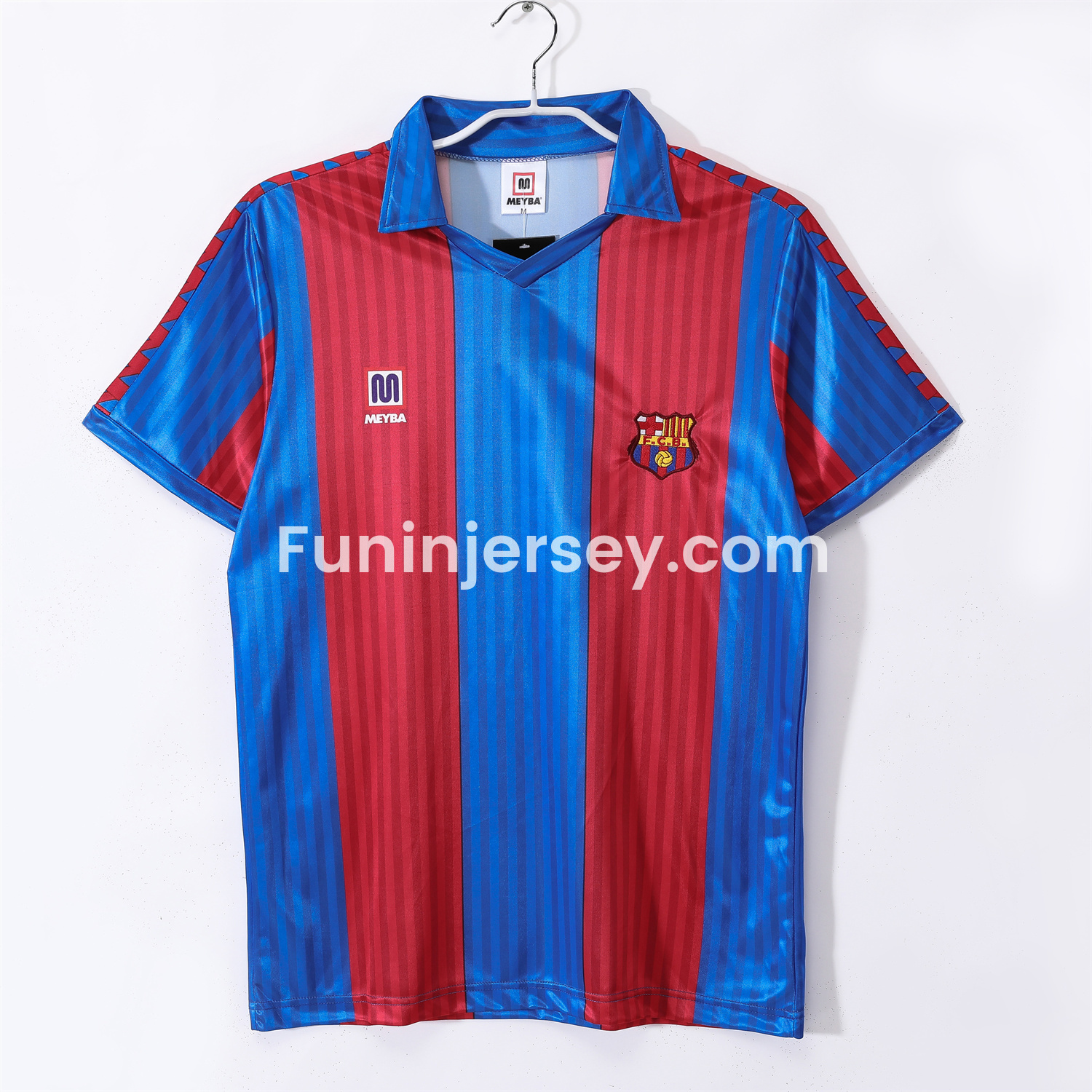 Funinjersey-Retro Barcelona 1989-92 Home Jersey