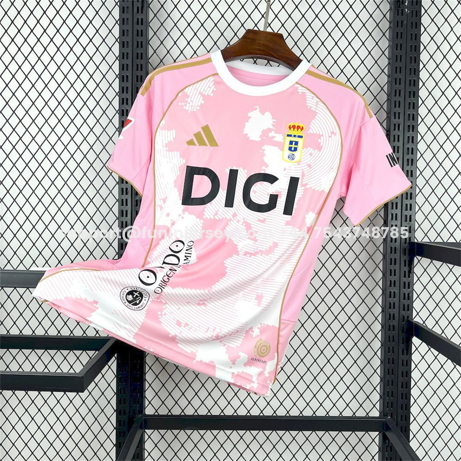 Funinjersey-Real Oviedo 25-26 Pink Special Jersey - Fans Version