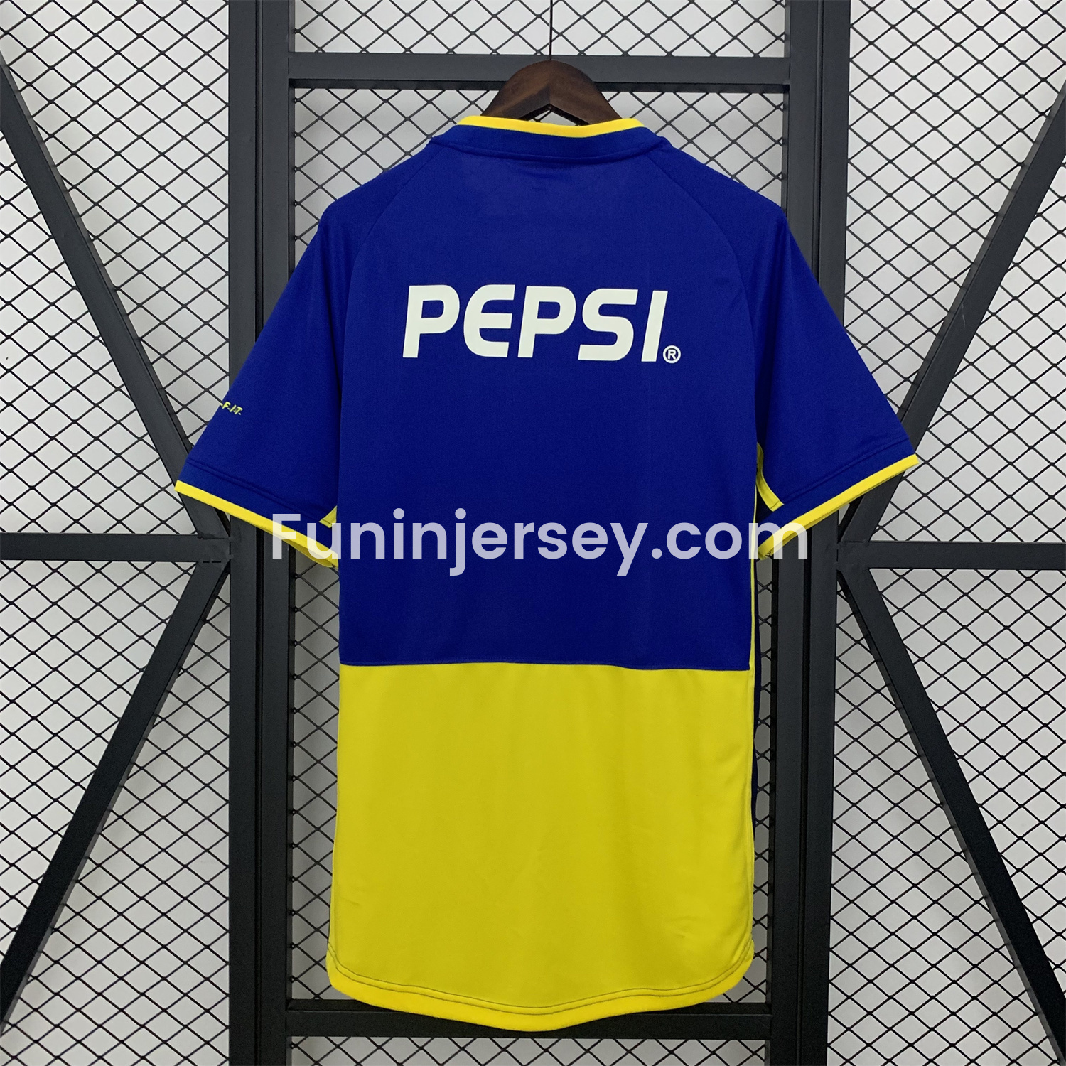 Funinjersey-Retro Boca Juniors 2002-03 Home Jersey